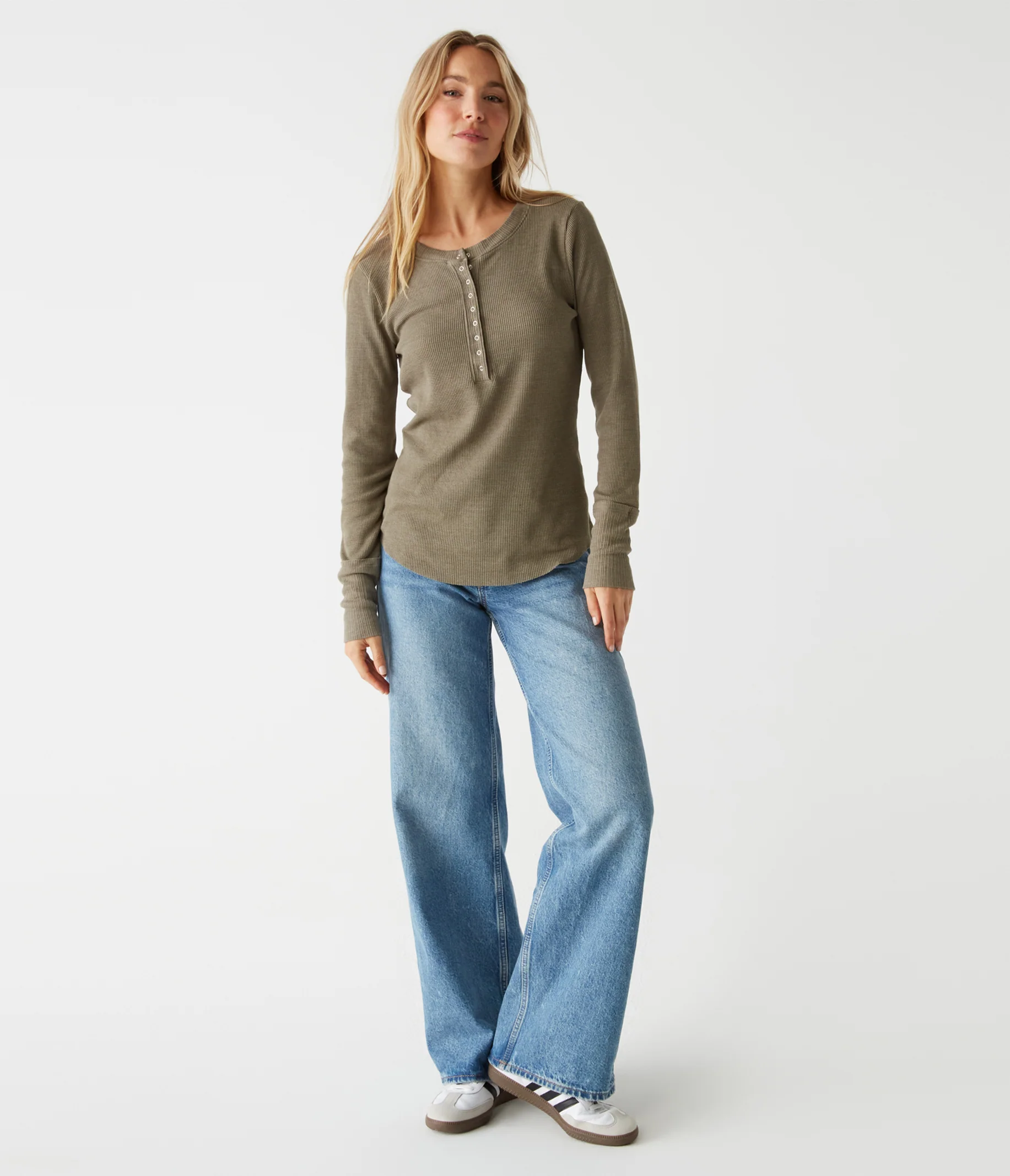 Regan Thermal Henley Tee - Image 47