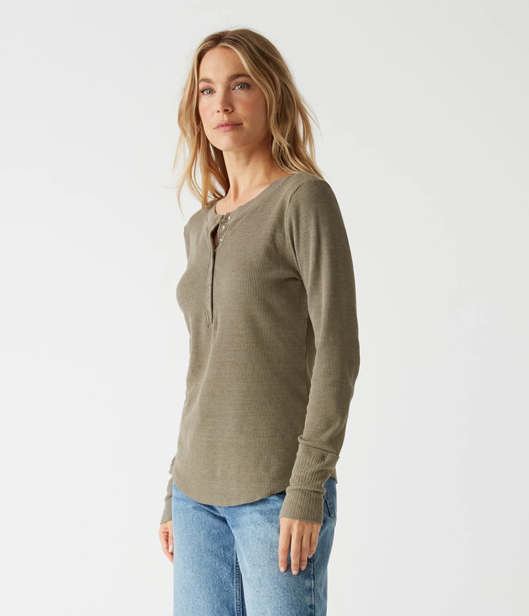 Regan Thermal Henley Tee - Image 48