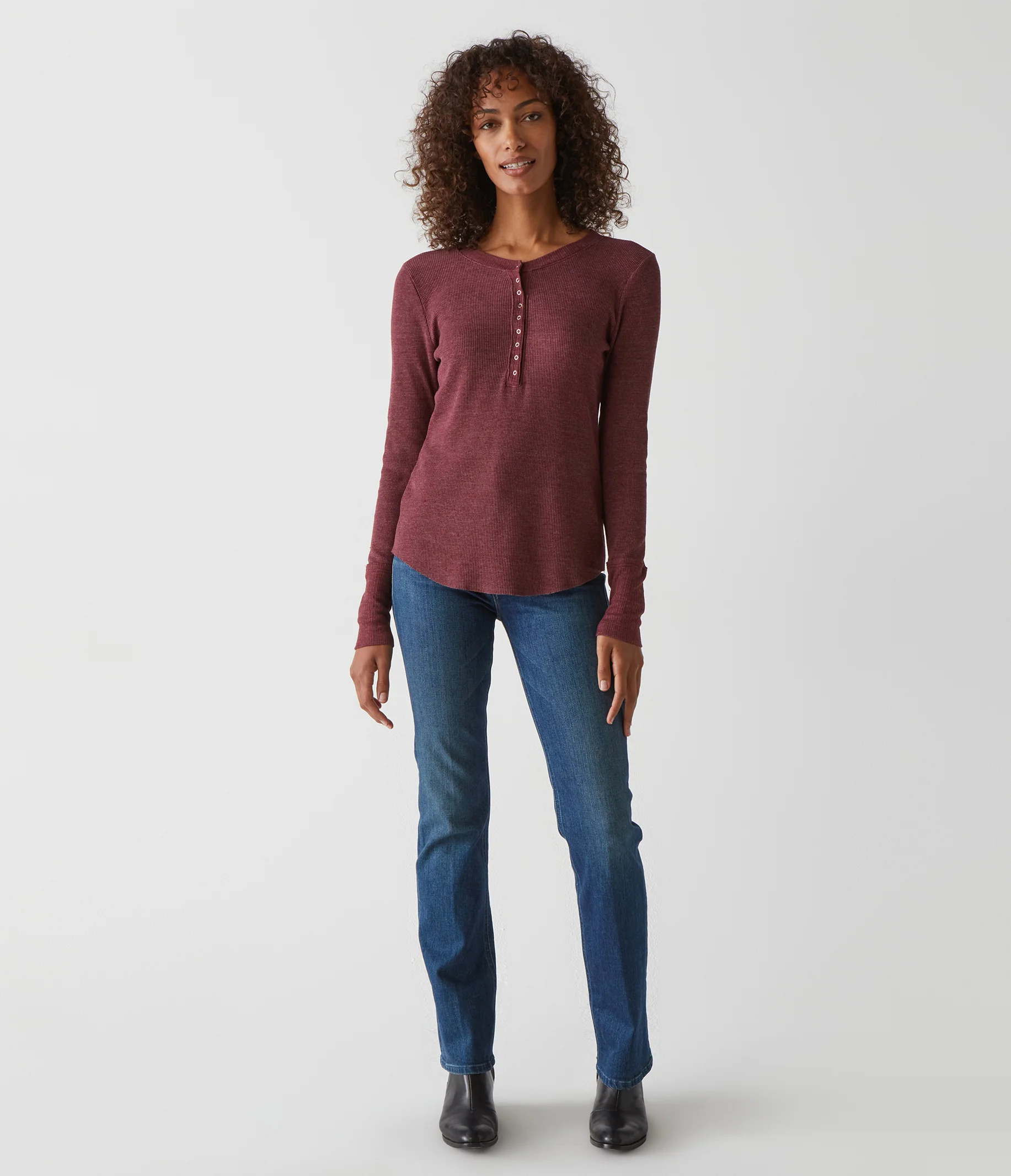 Regan Thermal Henley Tee - Image 51