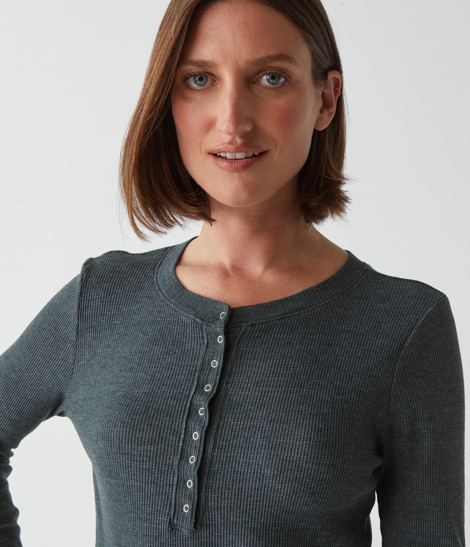 Regan Thermal Henley Tee - Image 55