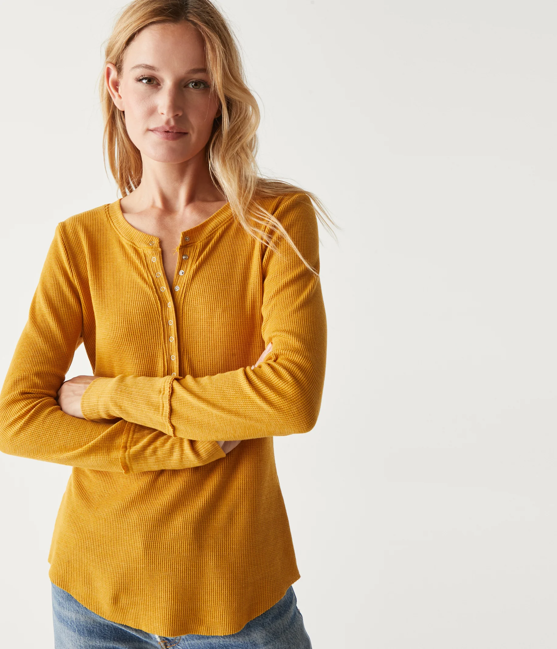 Regan Thermal Henley Tee - Image 59