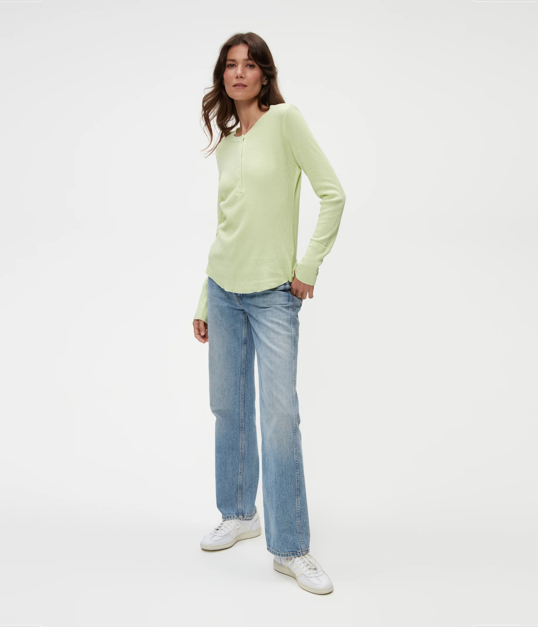 Regan Thermal Henley Tee - Image 6