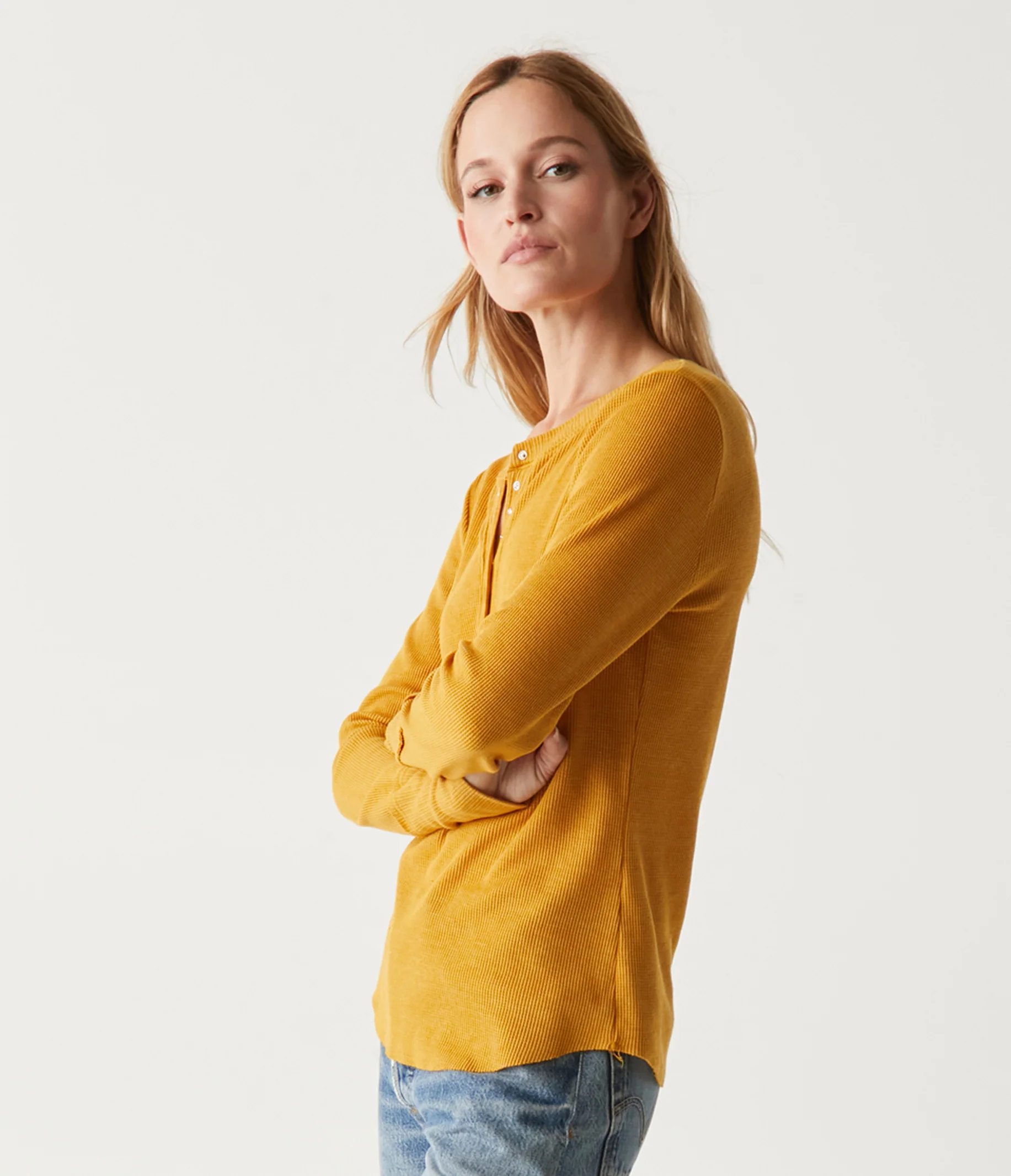 Regan Thermal Henley Tee - Image 61