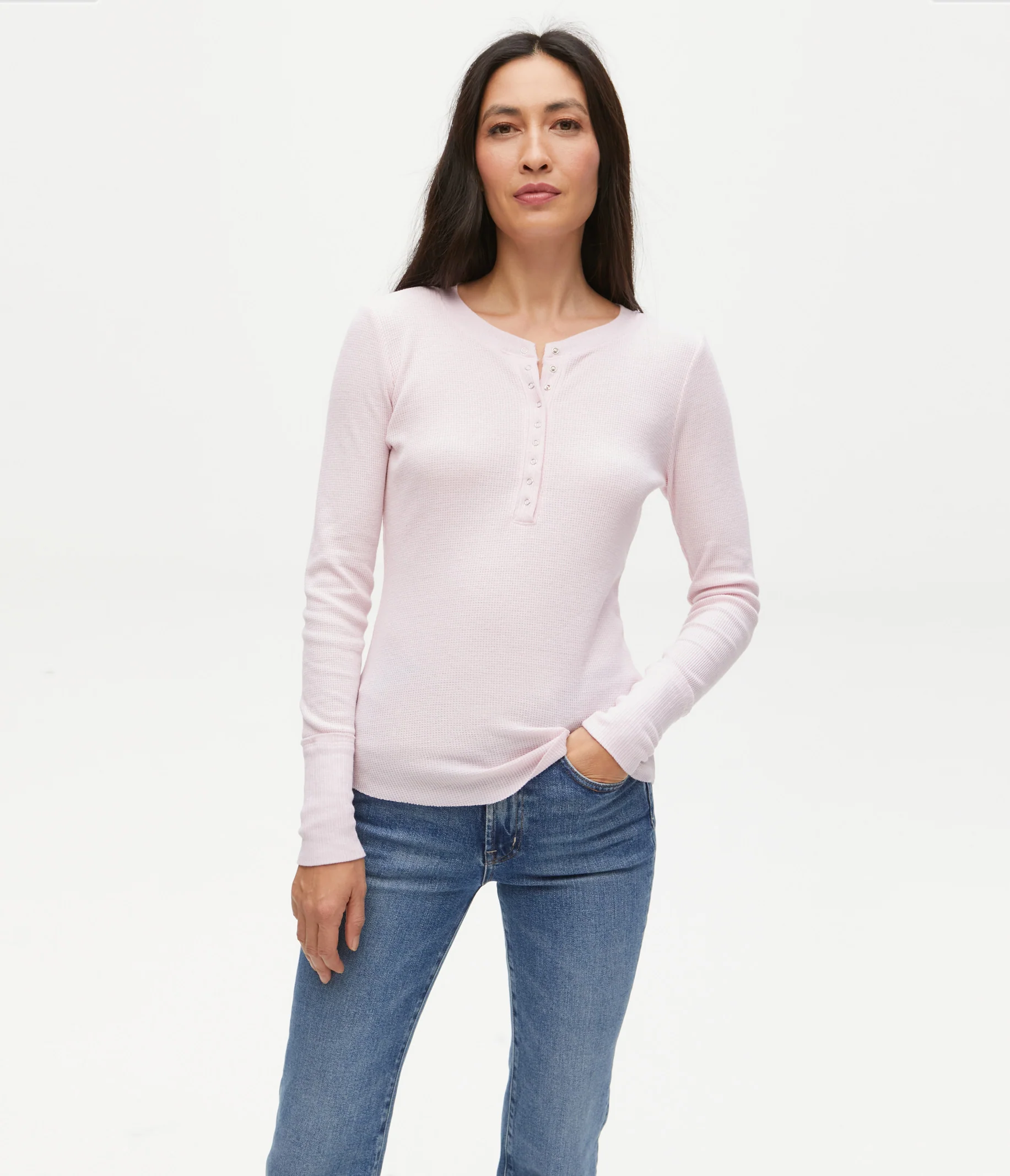 Regan Thermal Henley Tee - Image 63