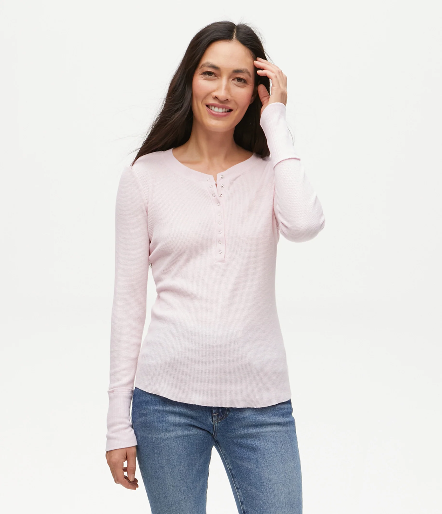 Regan Thermal Henley Tee - Image 64