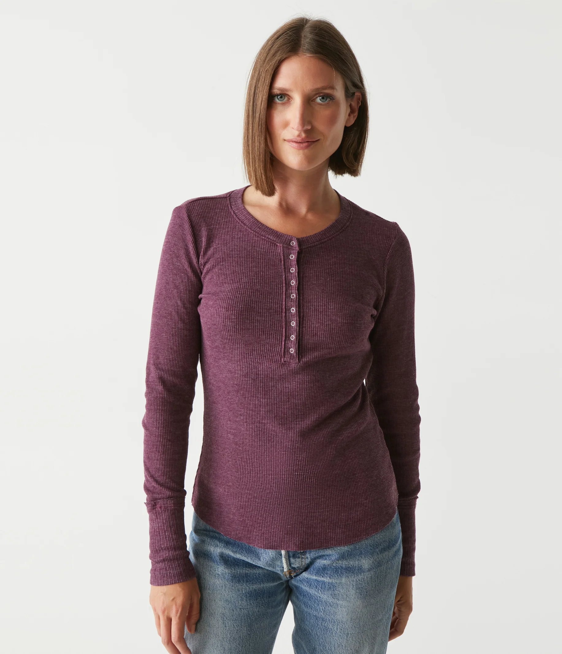 Regan Thermal Henley Tee - Image 66