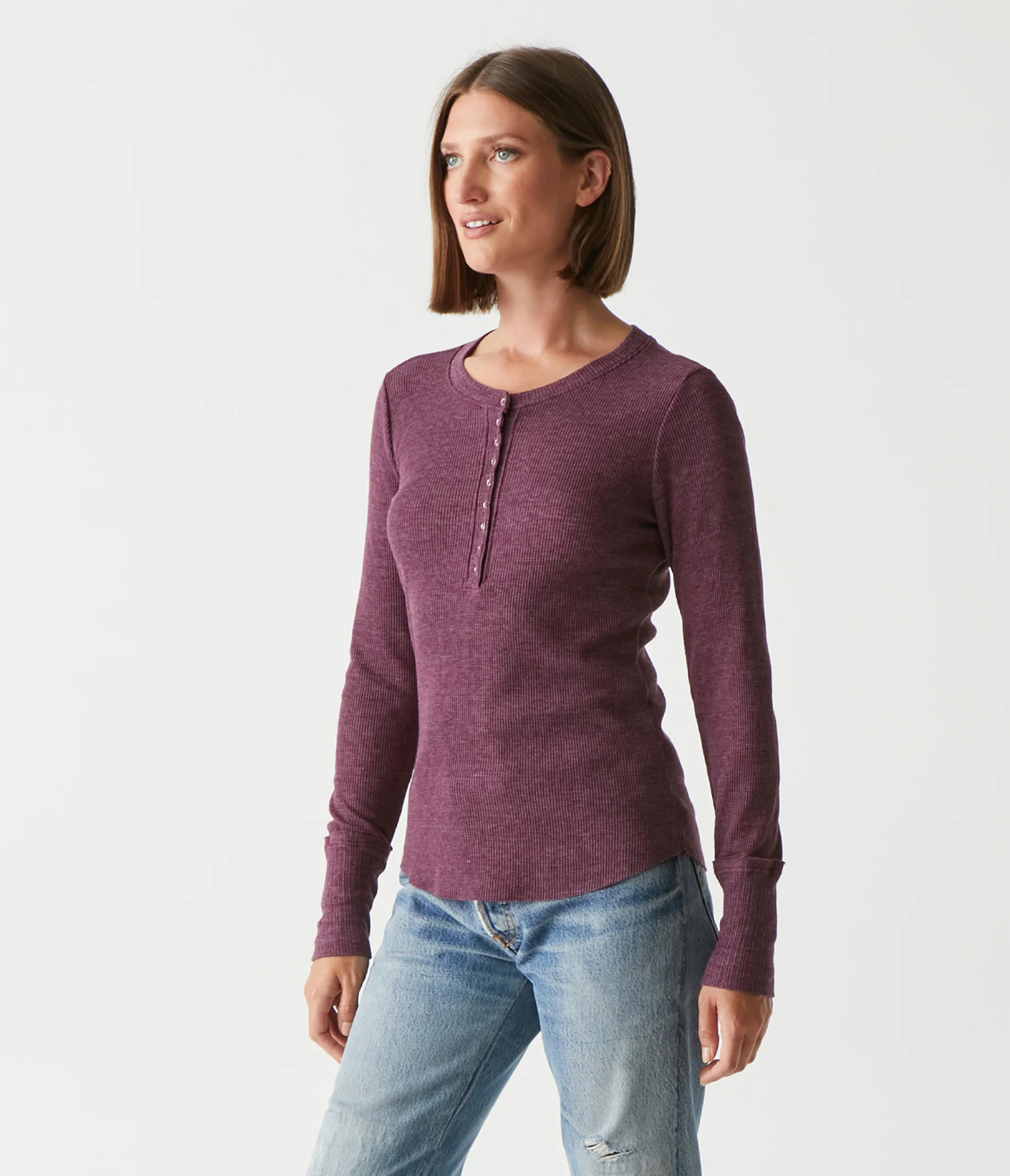 Regan Thermal Henley Tee - Image 68