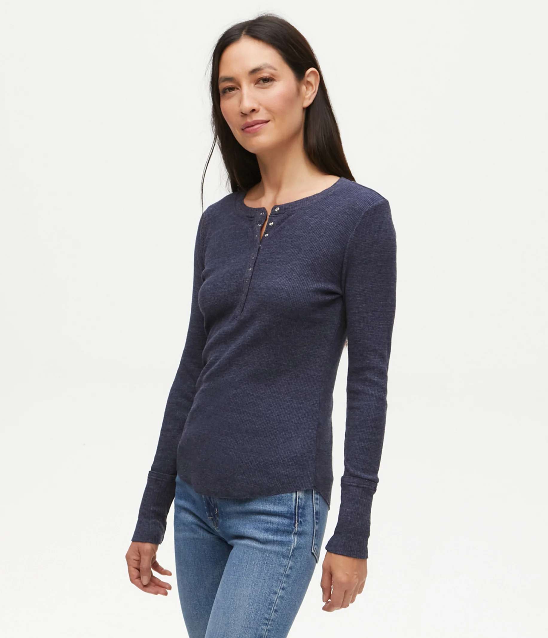 Regan Thermal Henley Tee - Image 71