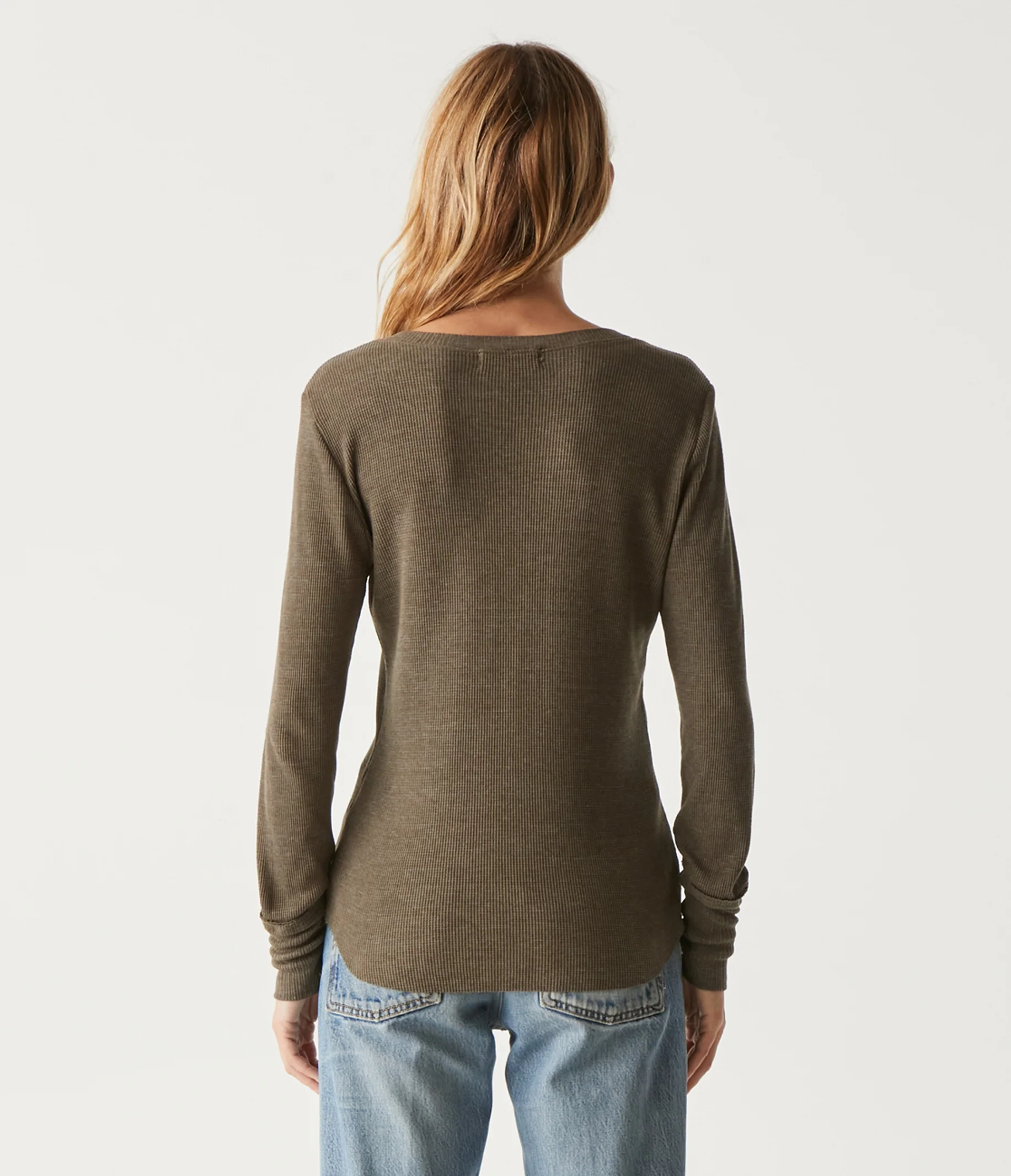 Regan Thermal Henley Tee - Image 76