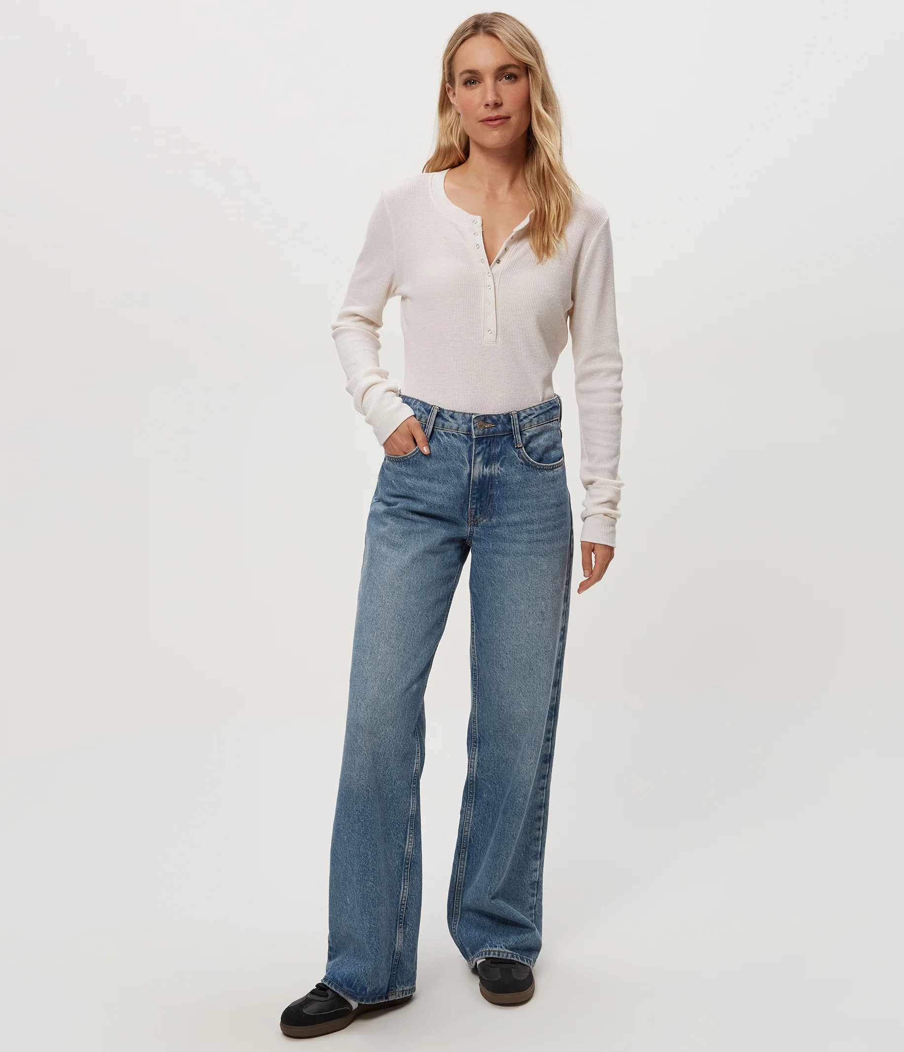 Regan Thermal Henley Tee - Image 78