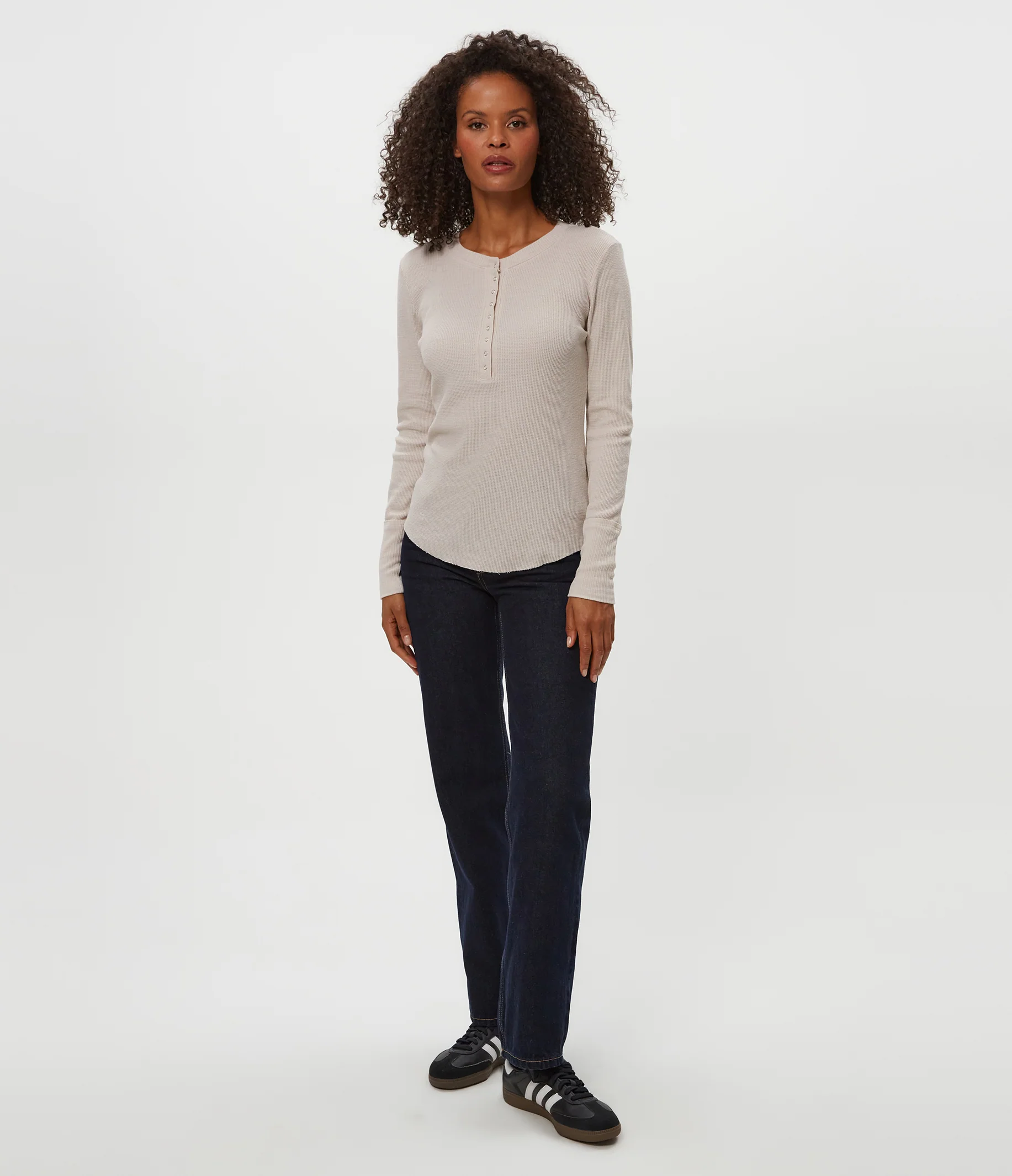 Regan Thermal Henley Tee - Image 82