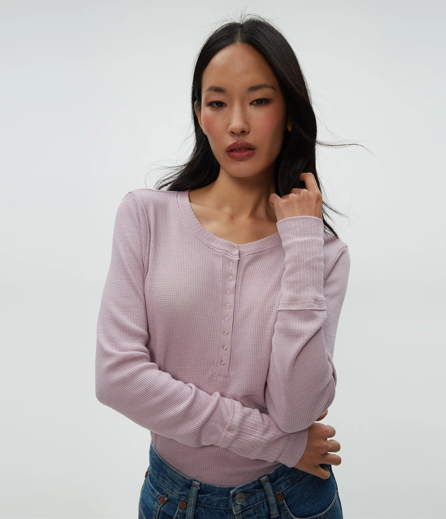 Regan Thermal Henley Tee - Image 9