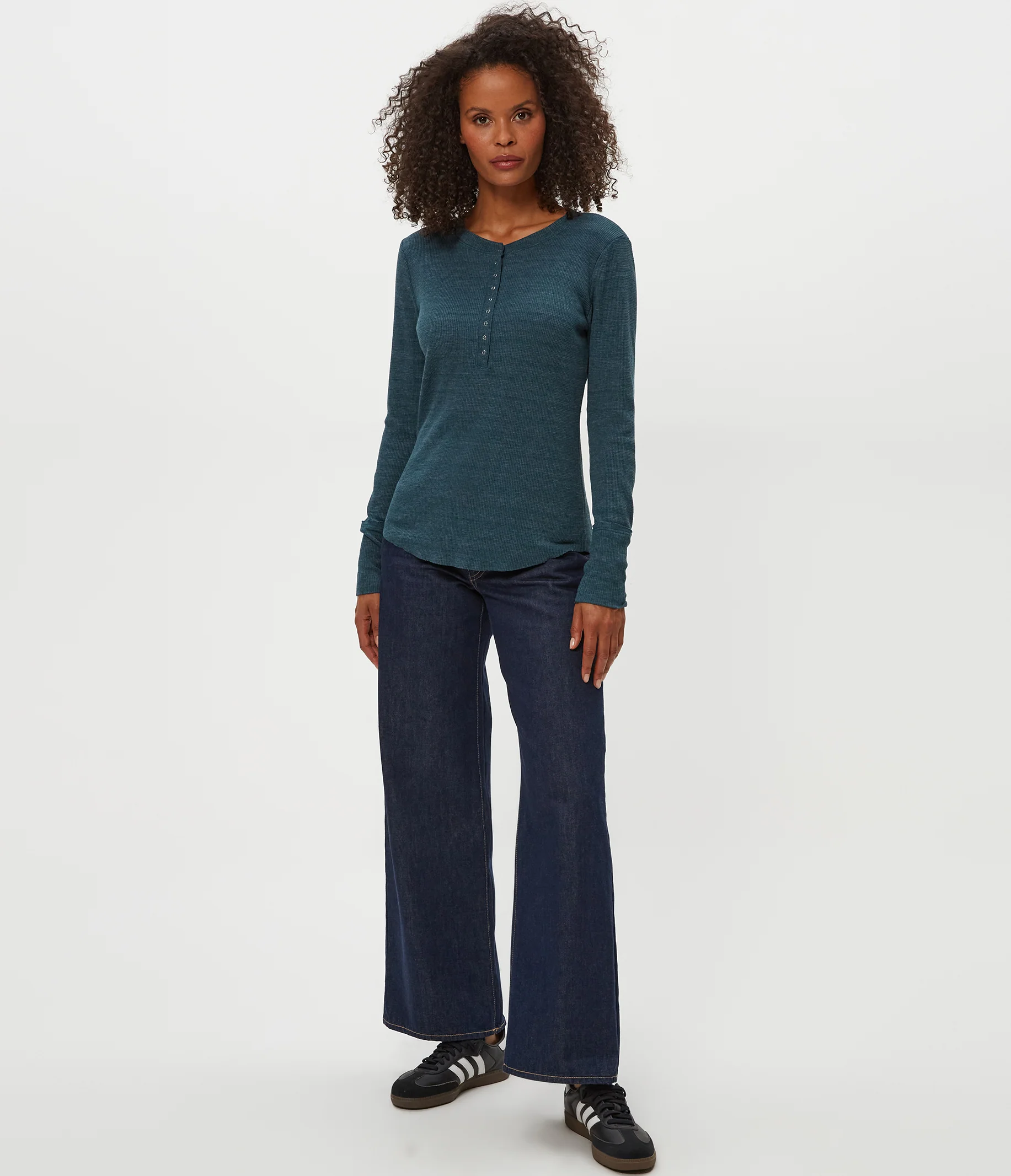 Regan Thermal Henley Tee - Image 97