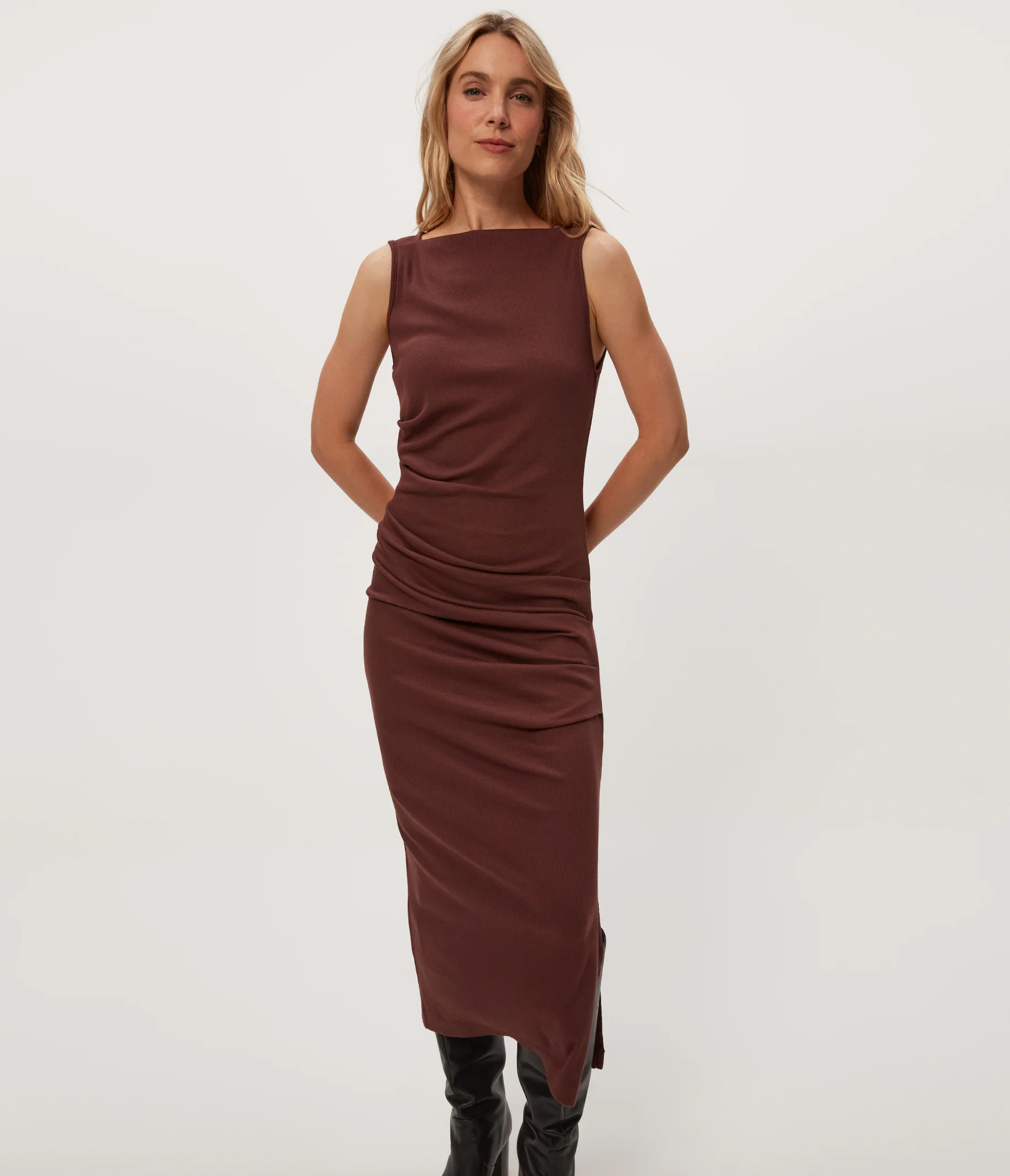 Reign Midi Pleated Dress - Image 13