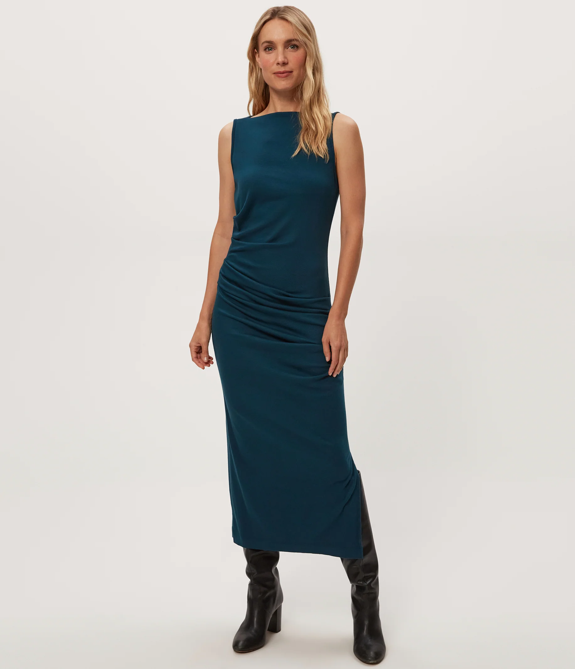 Reign Midi Pleated Dress - Image 18