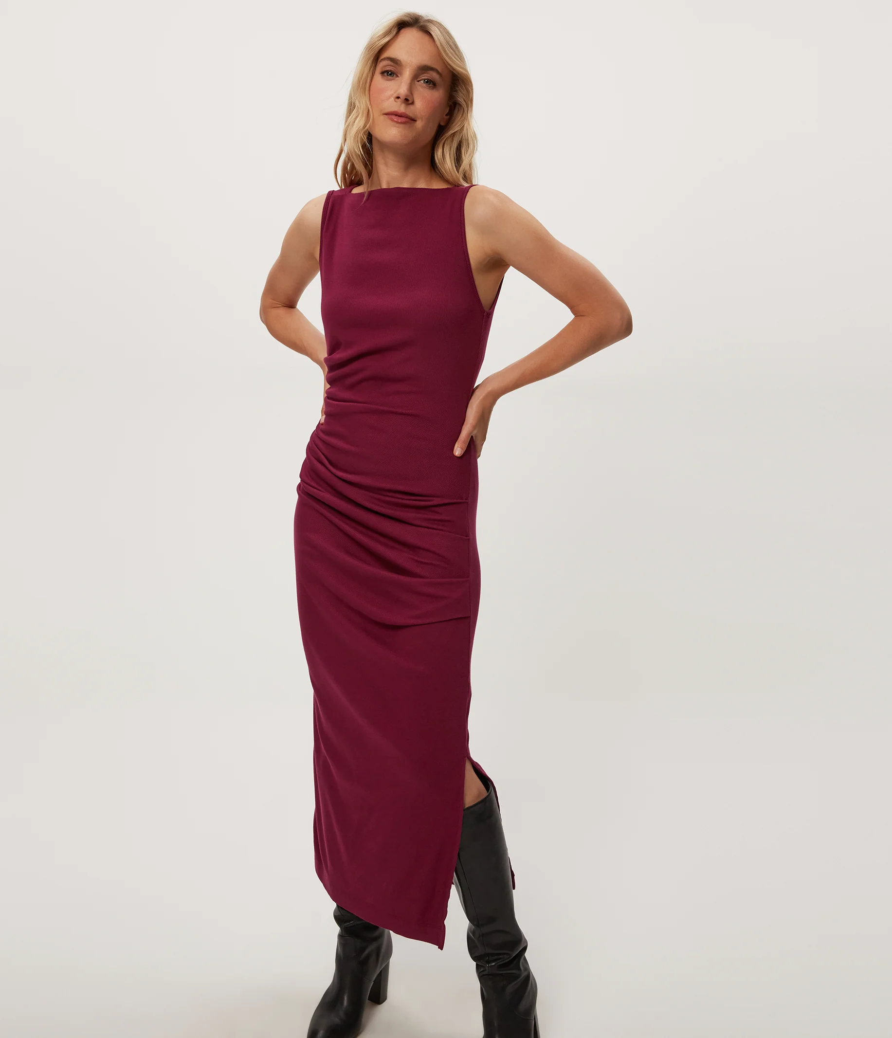 Reign Midi Pleated Dress - Image 6