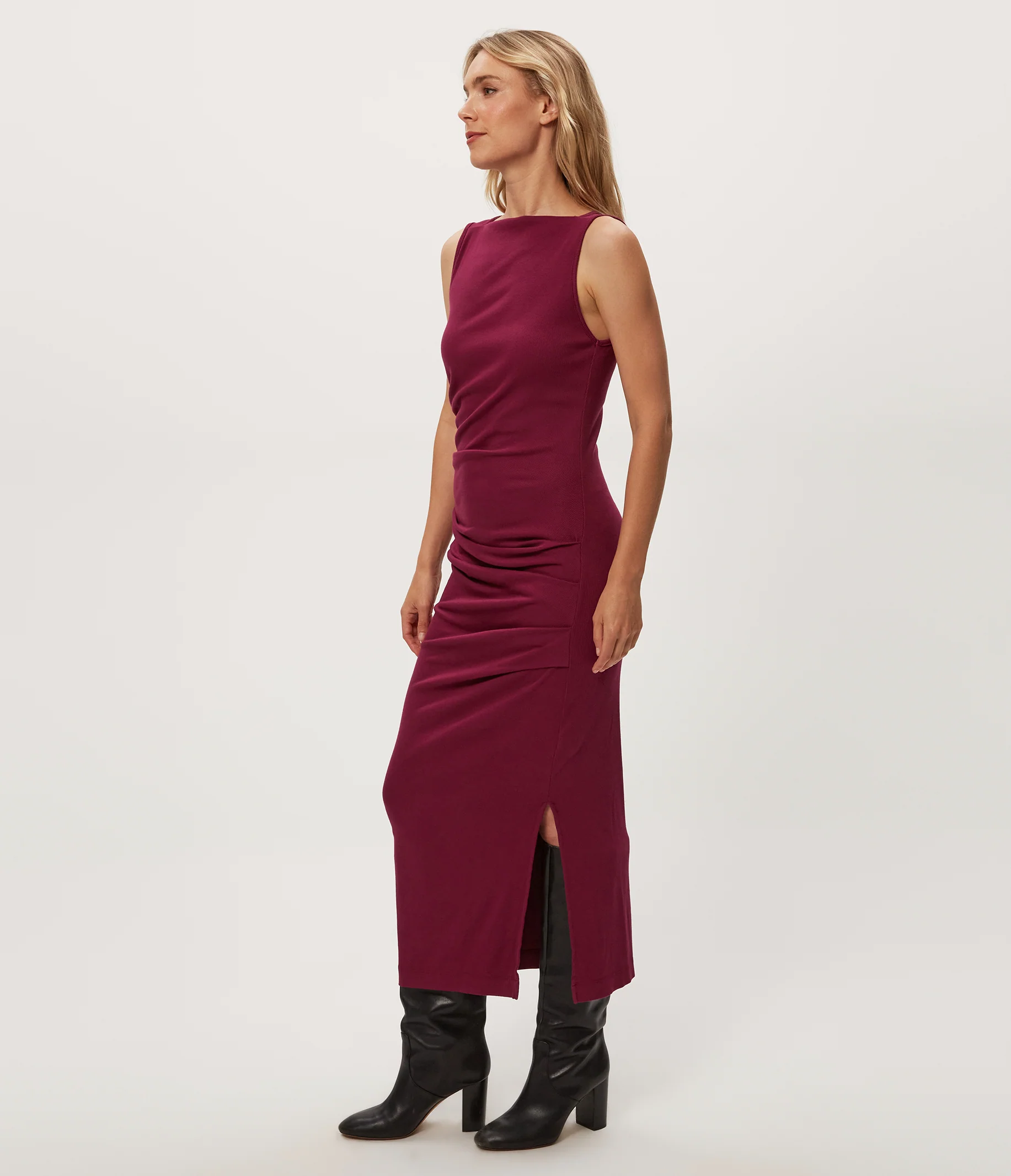 Reign Midi Pleated Dress - Image 7