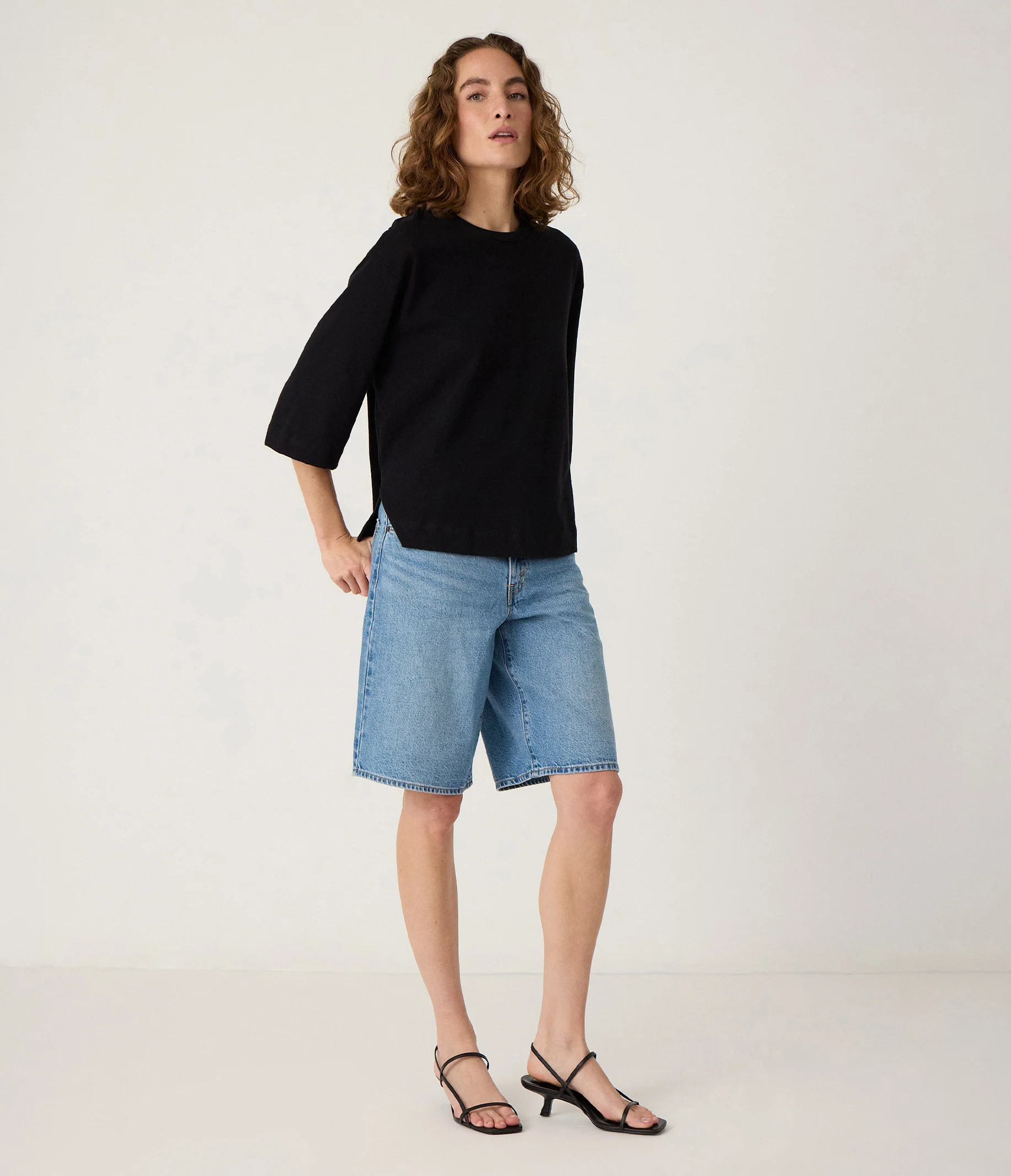 Sharona 3/4 Sleeve Tee - Image 7