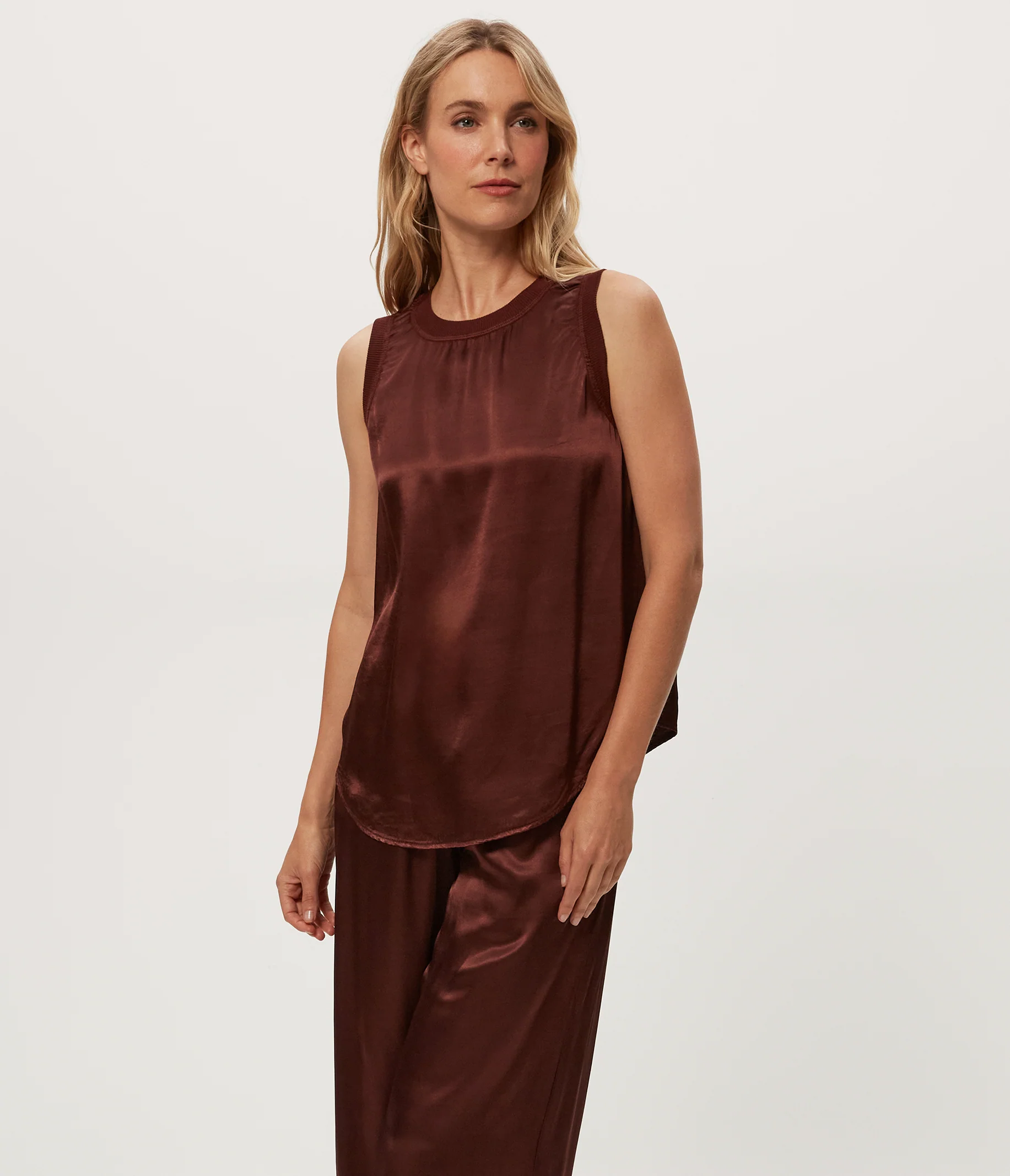 Shay Satin Tank - Image 10