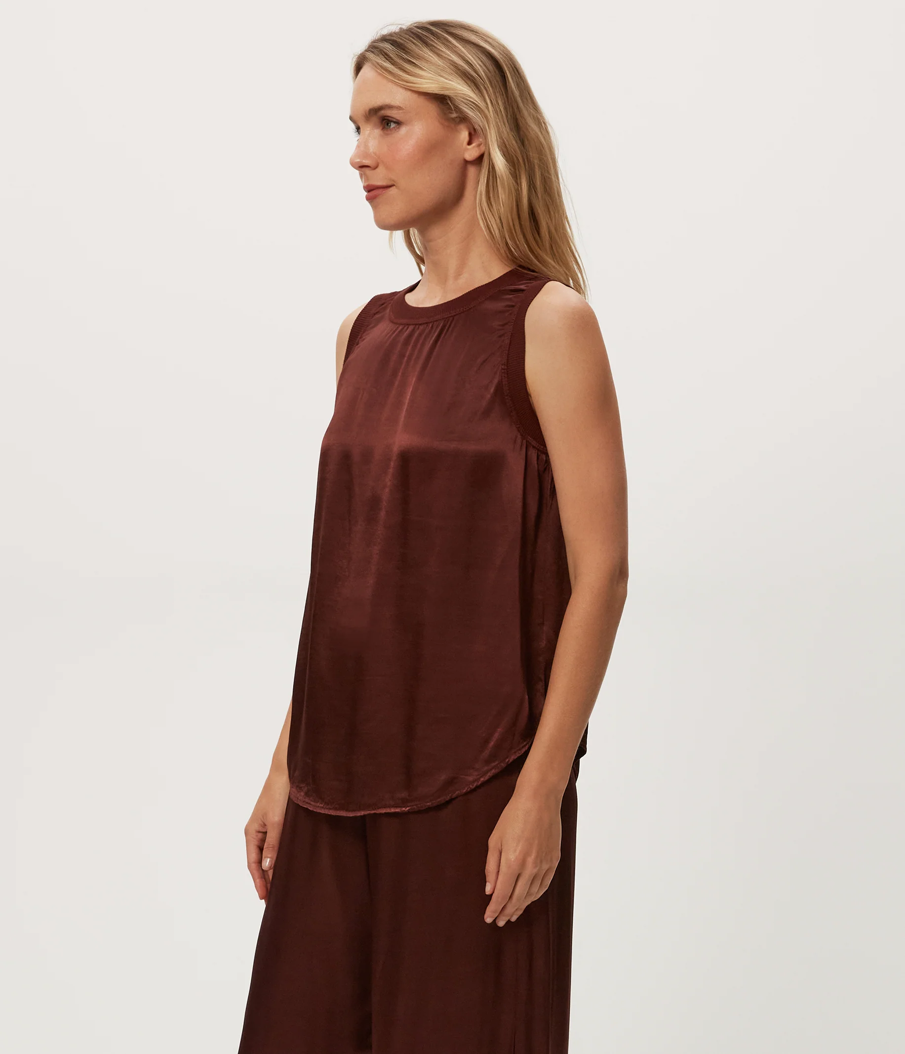 Shay Satin Tank - Image 11