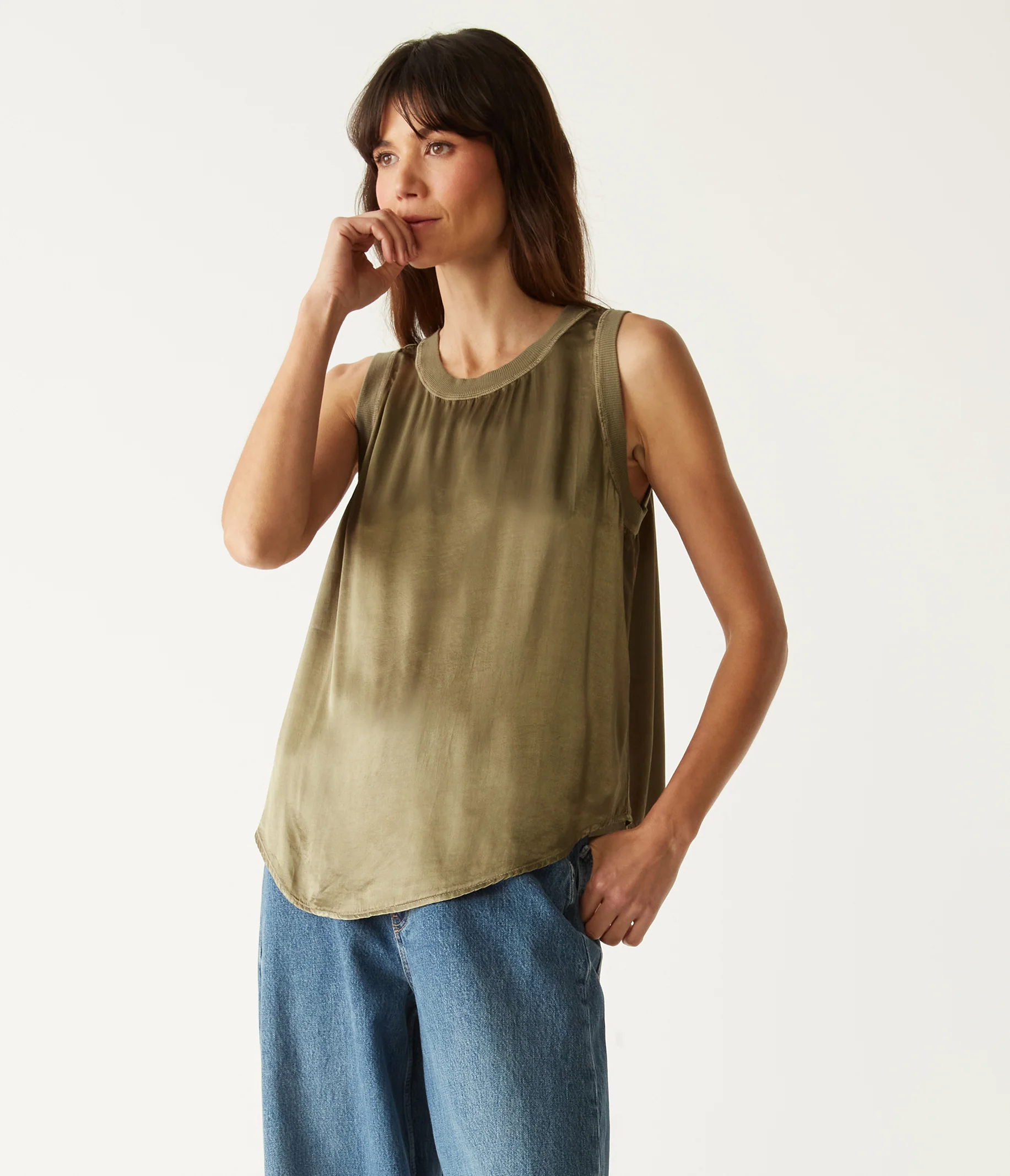 Shay Satin Tank - Image 39