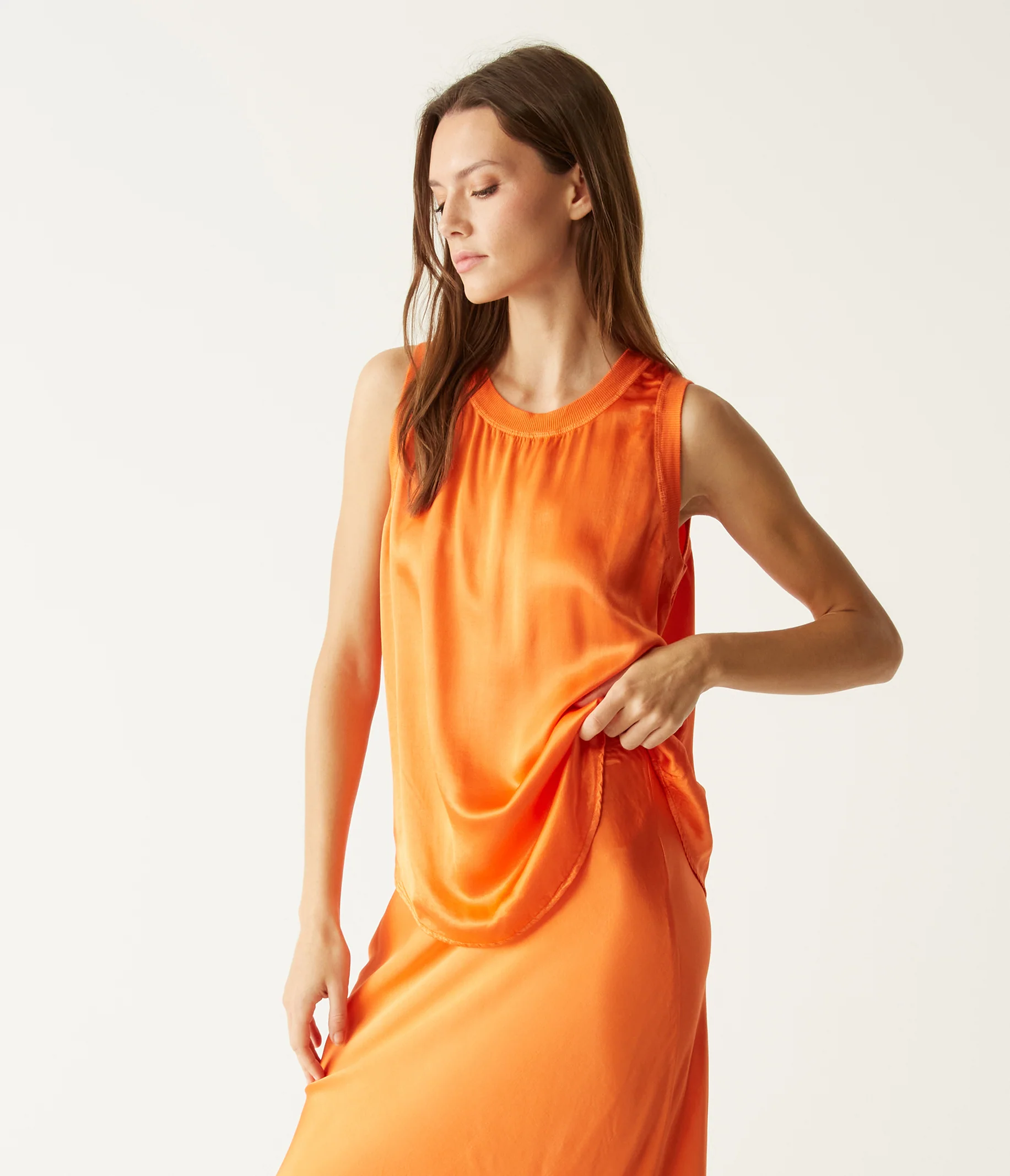 Shay Satin Tank - Image 43