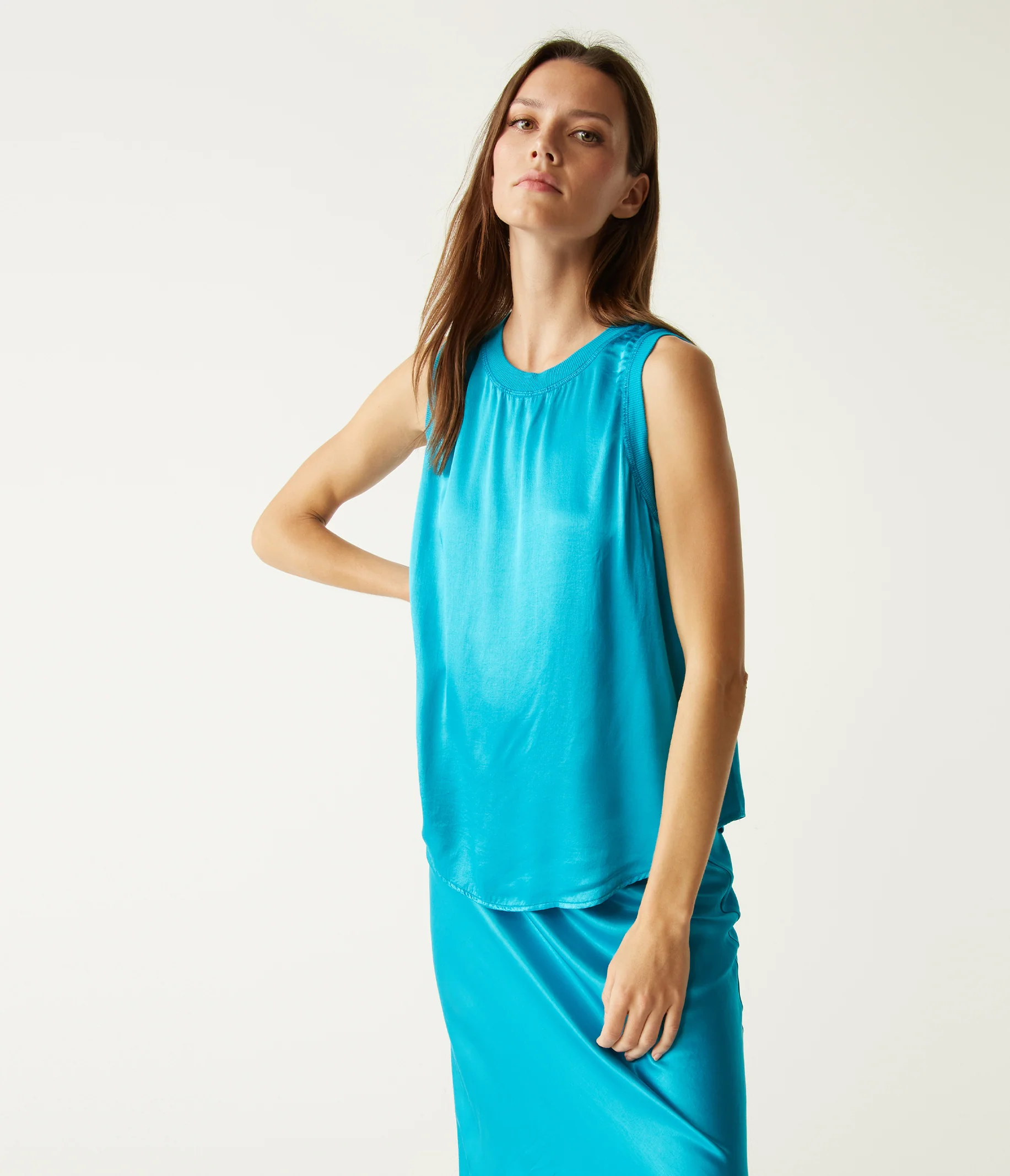 Shay Satin Tank - Image 45