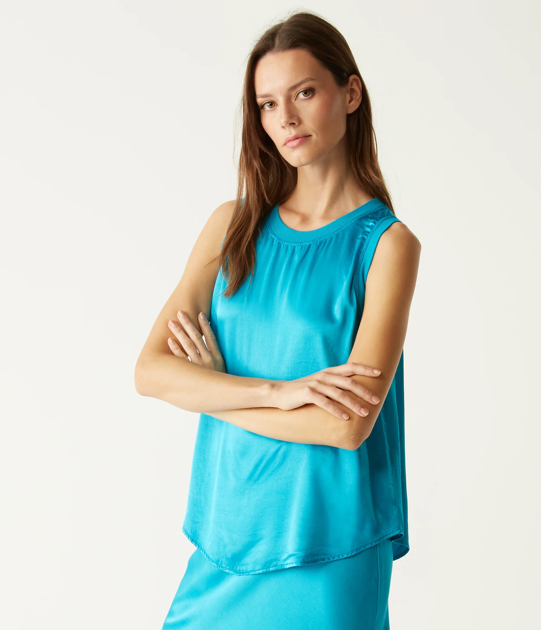 Shay Satin Tank - Image 47