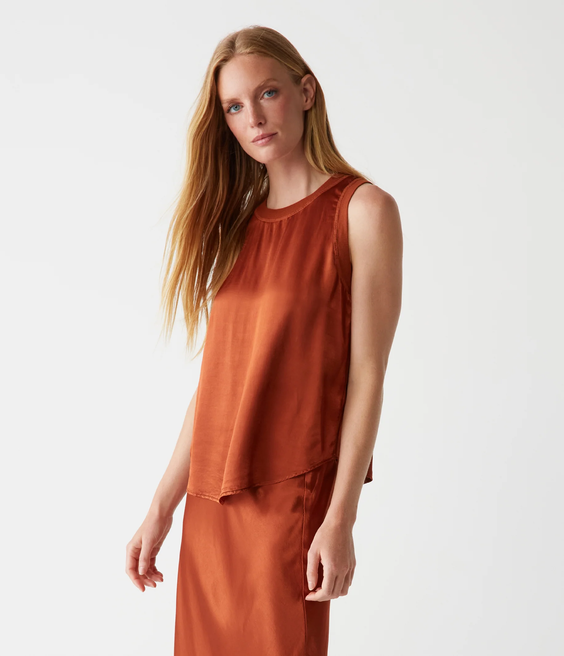 Shay Satin Tank - Image 59