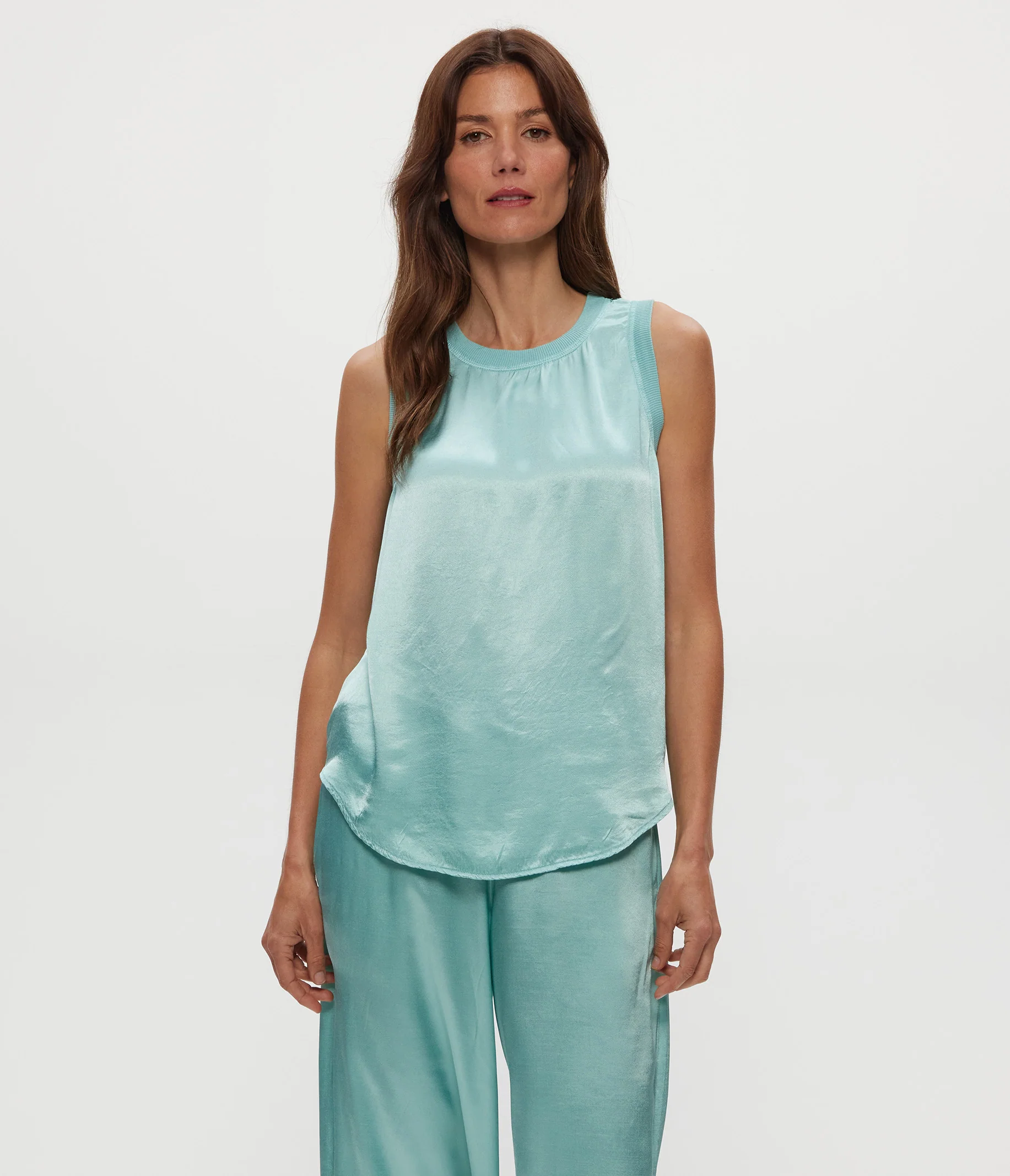 Shay Satin Tank - Image 61