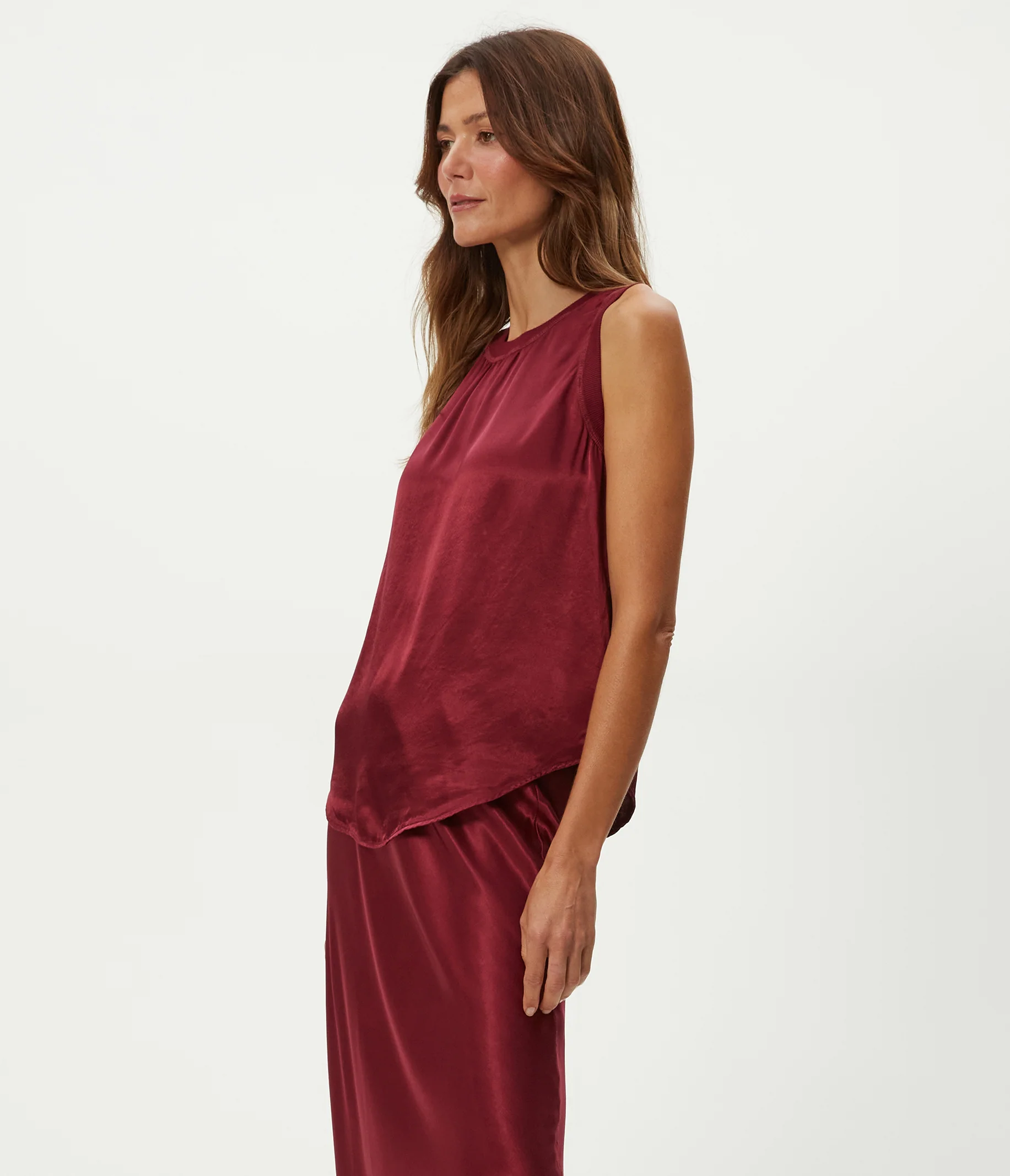 Shay Satin Tank - Image 70