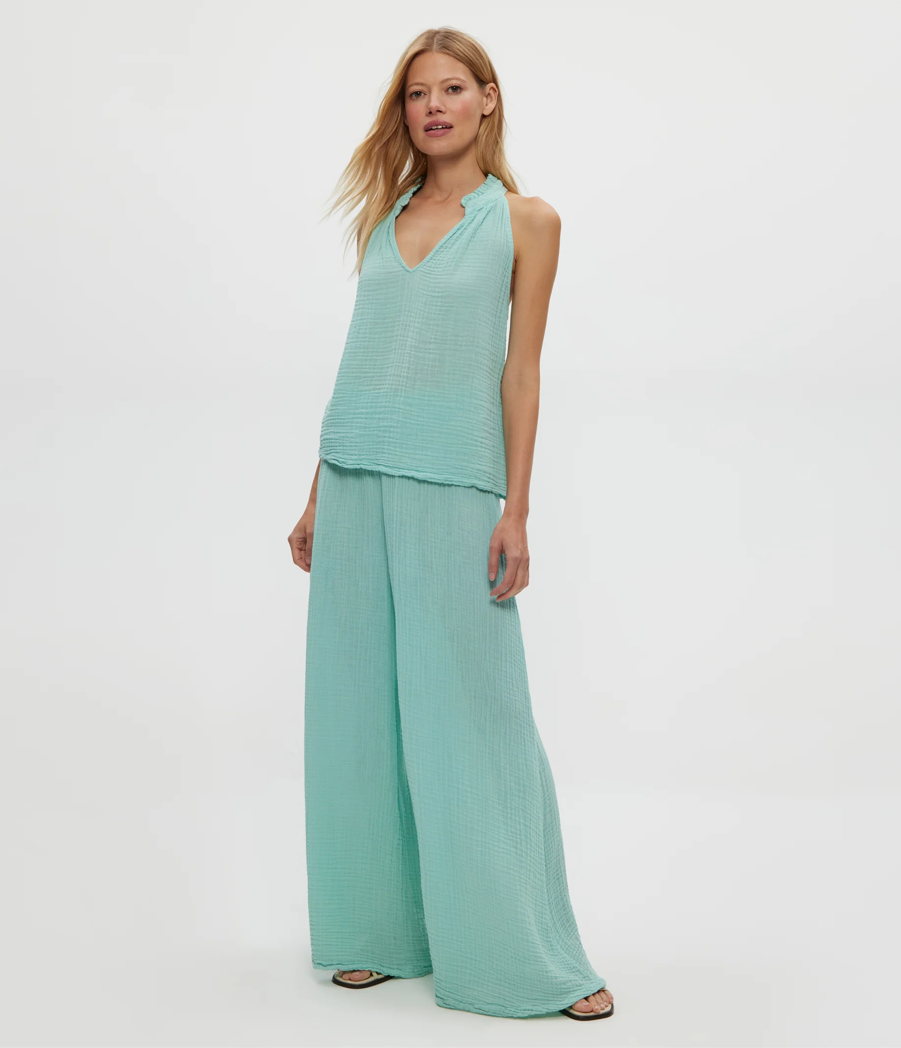 Viola Gauze Tank - Image 19