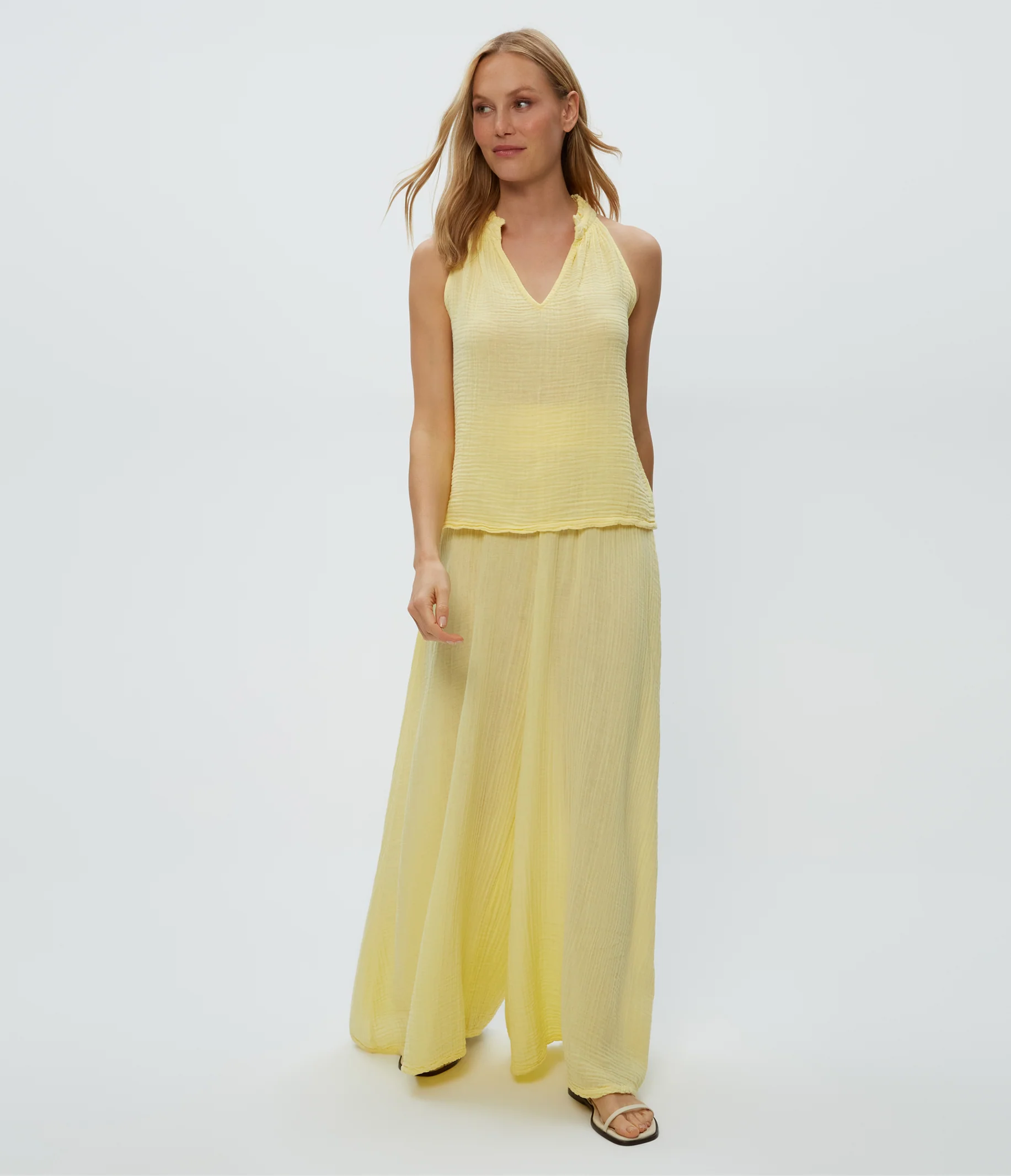 Viola Gauze Tank - Image 23