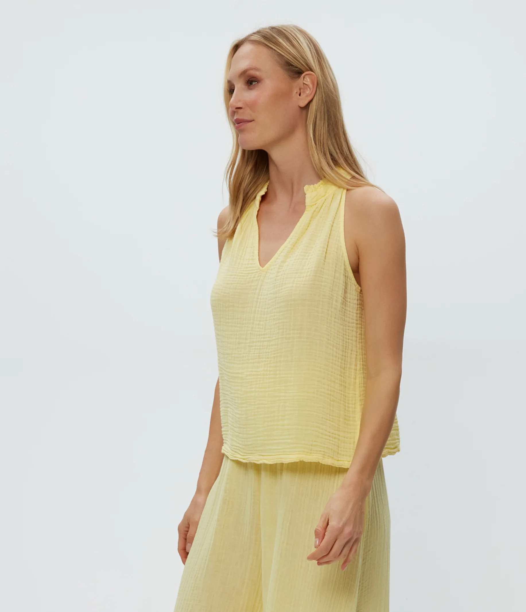 Viola Gauze Tank - Image 24