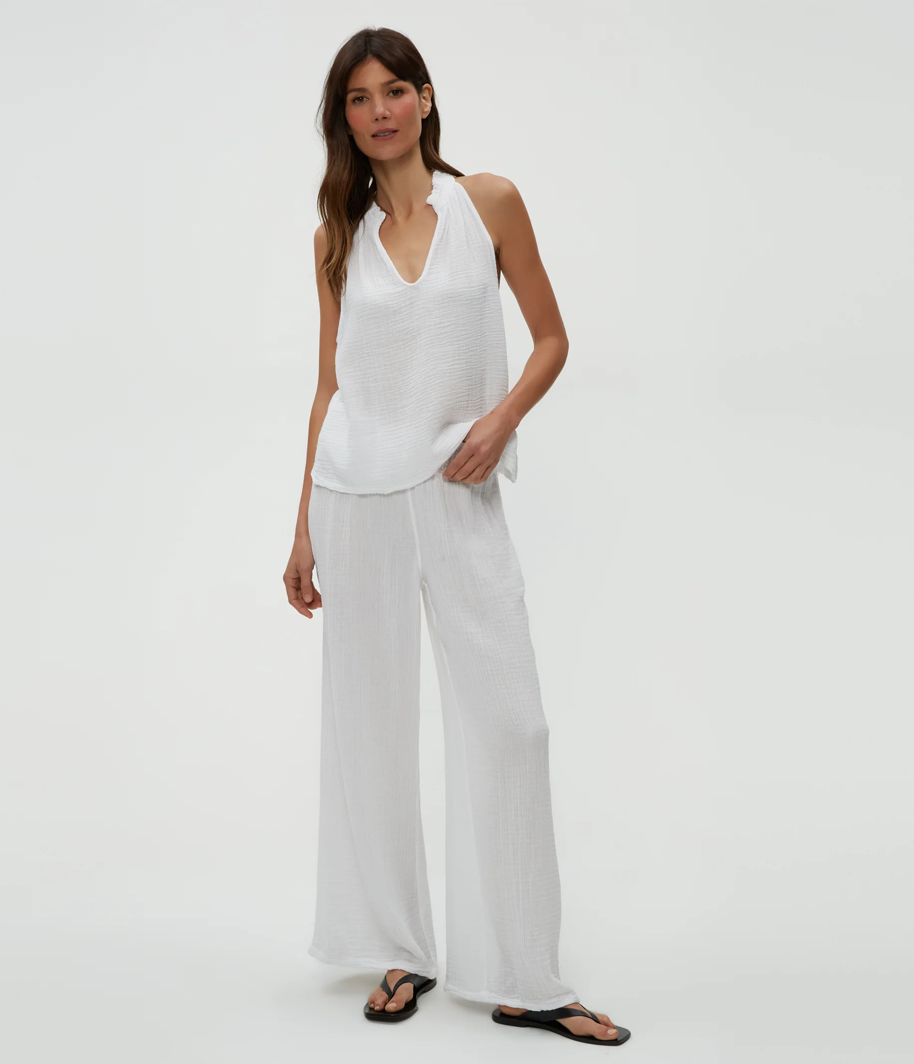 Viola Gauze Tank - Image 31