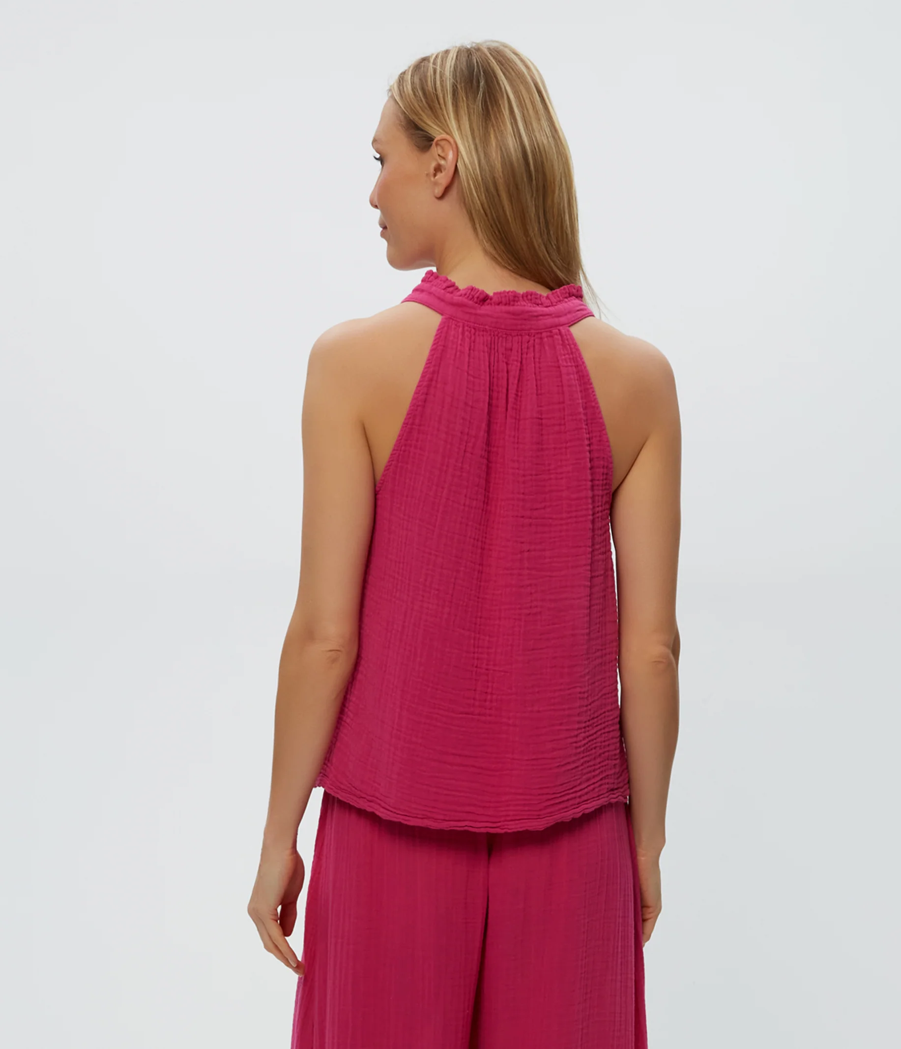 Viola Gauze Tank - Image 41