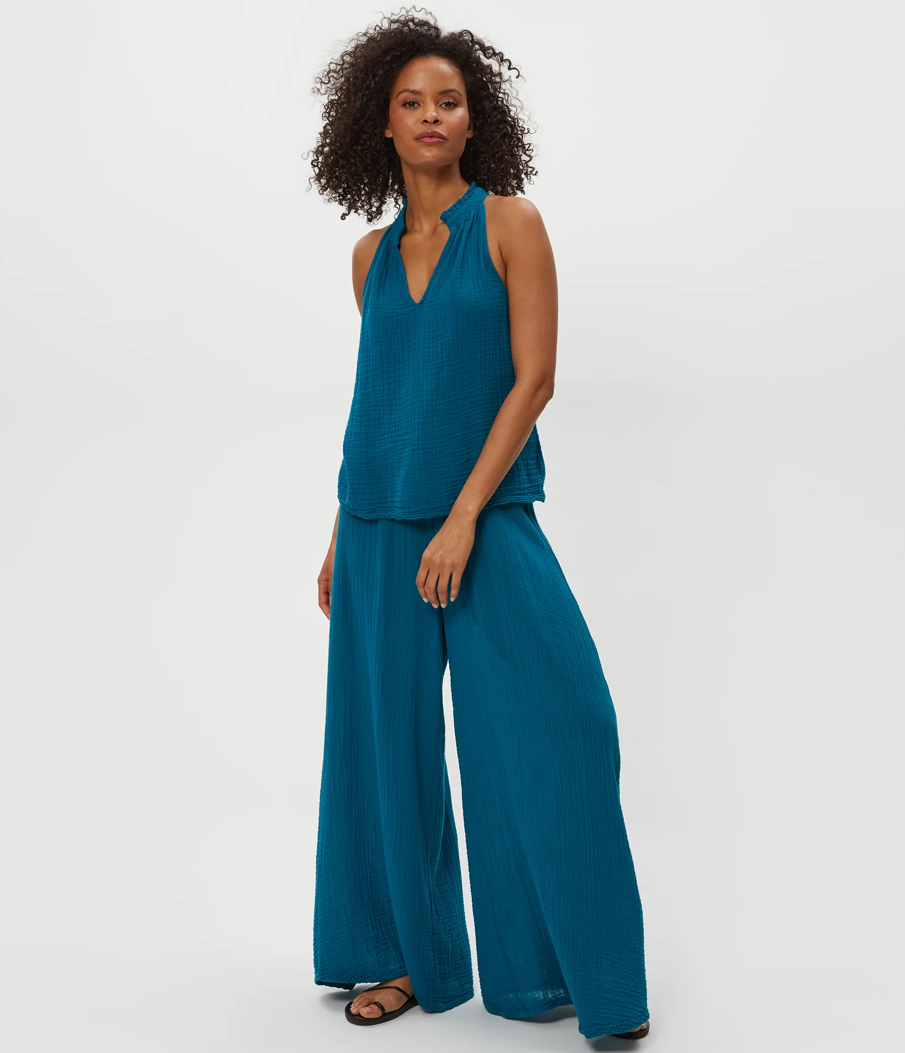 Viola Gauze Tank - Image 47