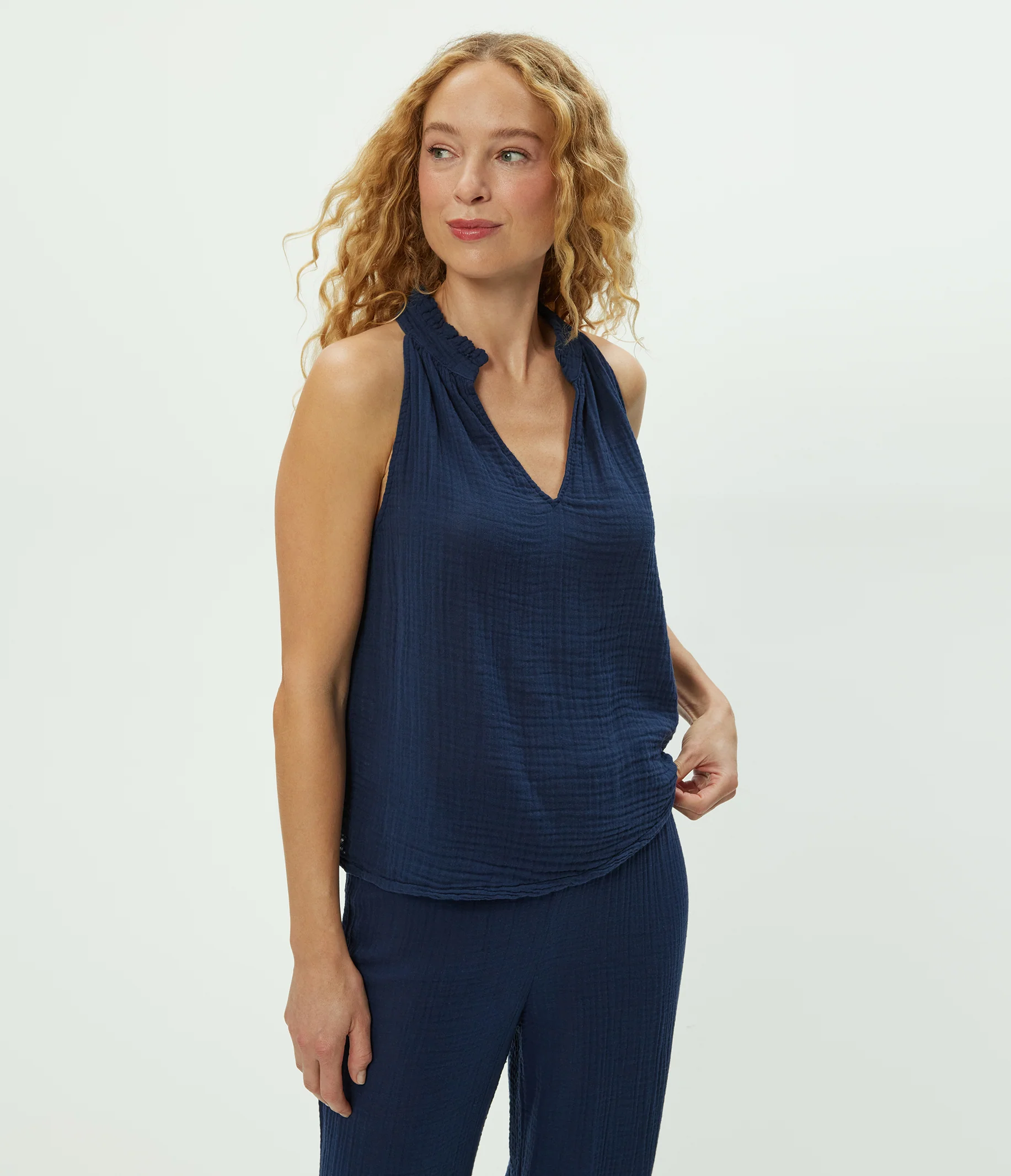 Viola Gauze Tank - Image 51