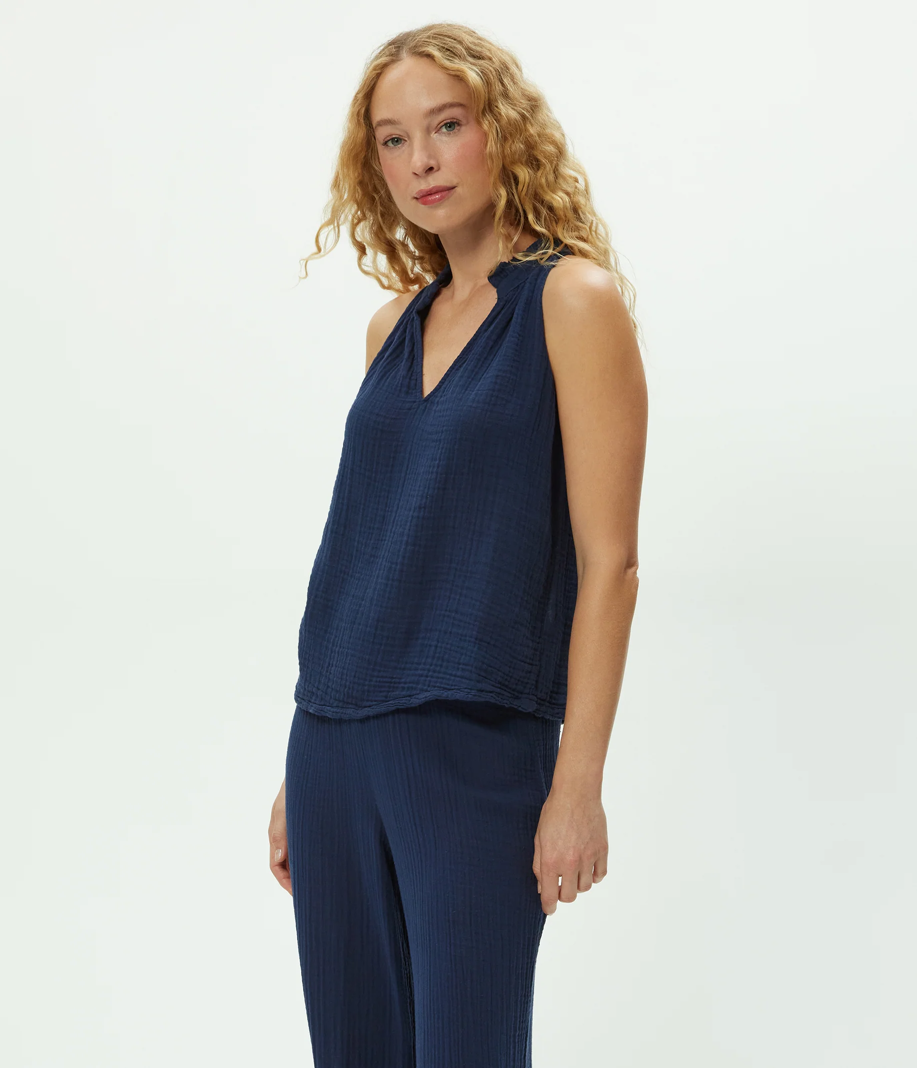 Viola Gauze Tank - Image 52