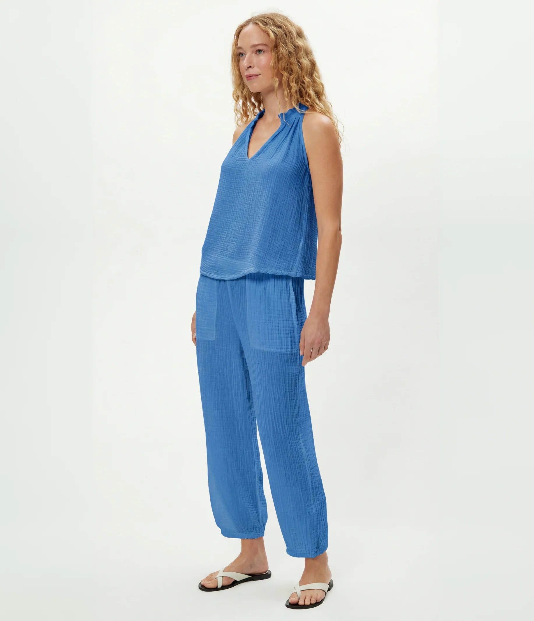 Viola Gauze Tank - Image 61