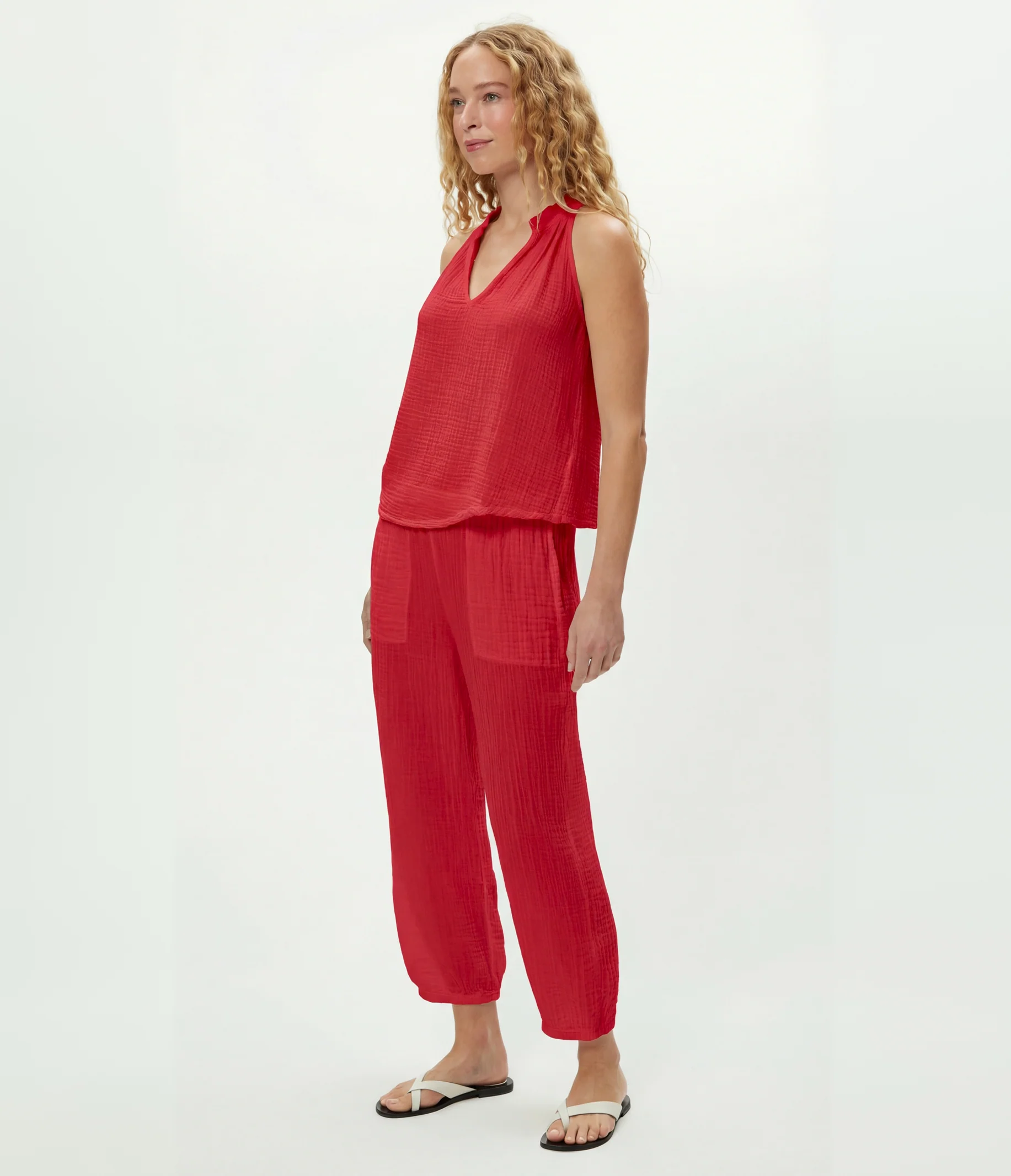 Viola Gauze Tank - Image 65