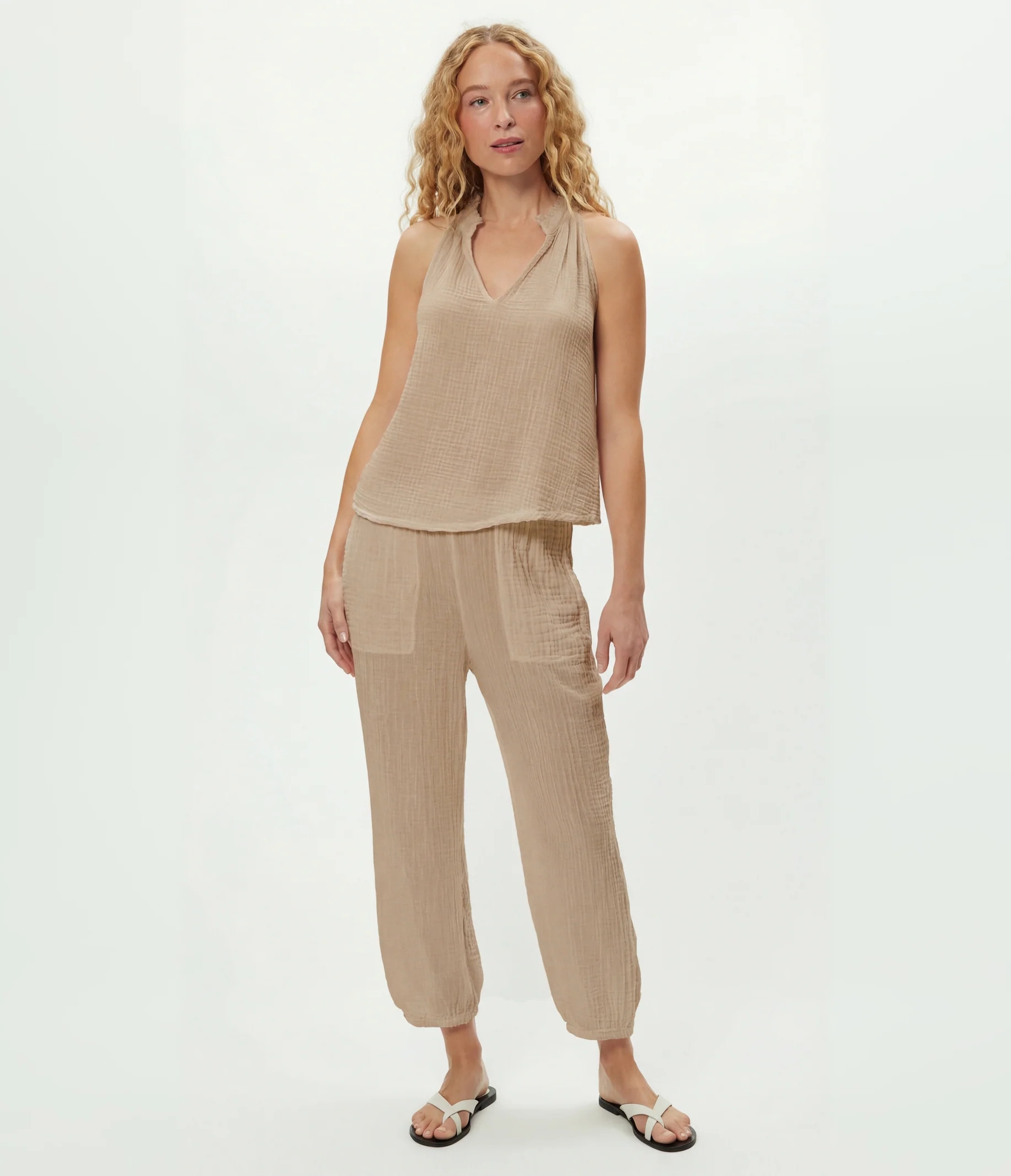 Viola Gauze Tank - Image 69