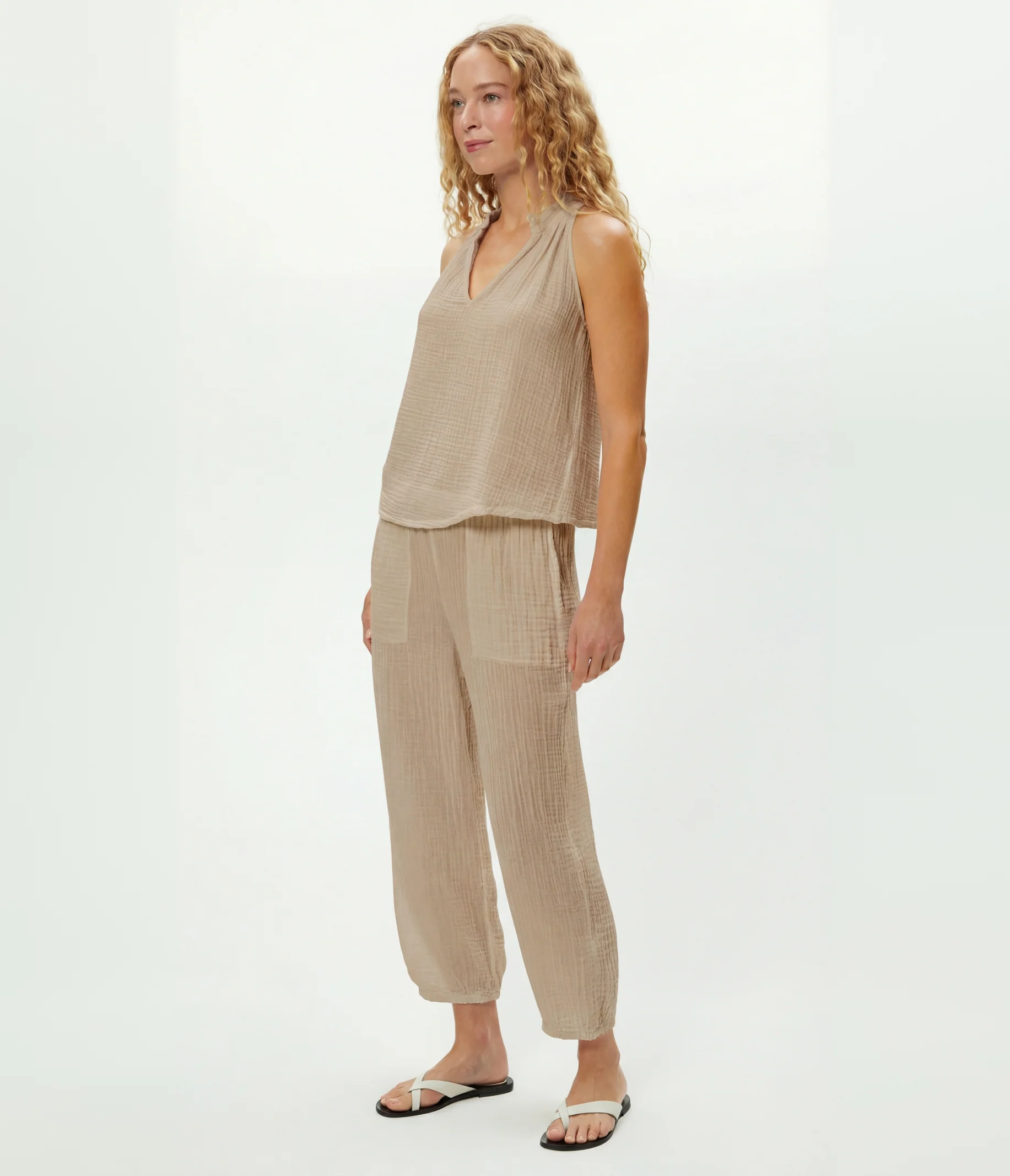 Viola Gauze Tank - Image 70