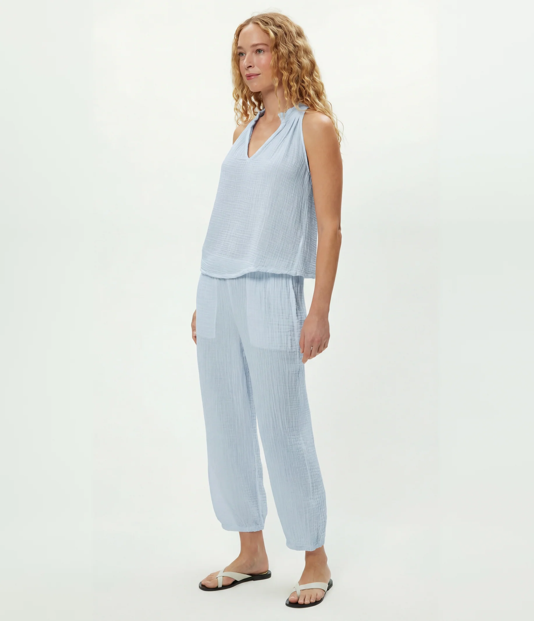 Viola Gauze Tank - Image 75