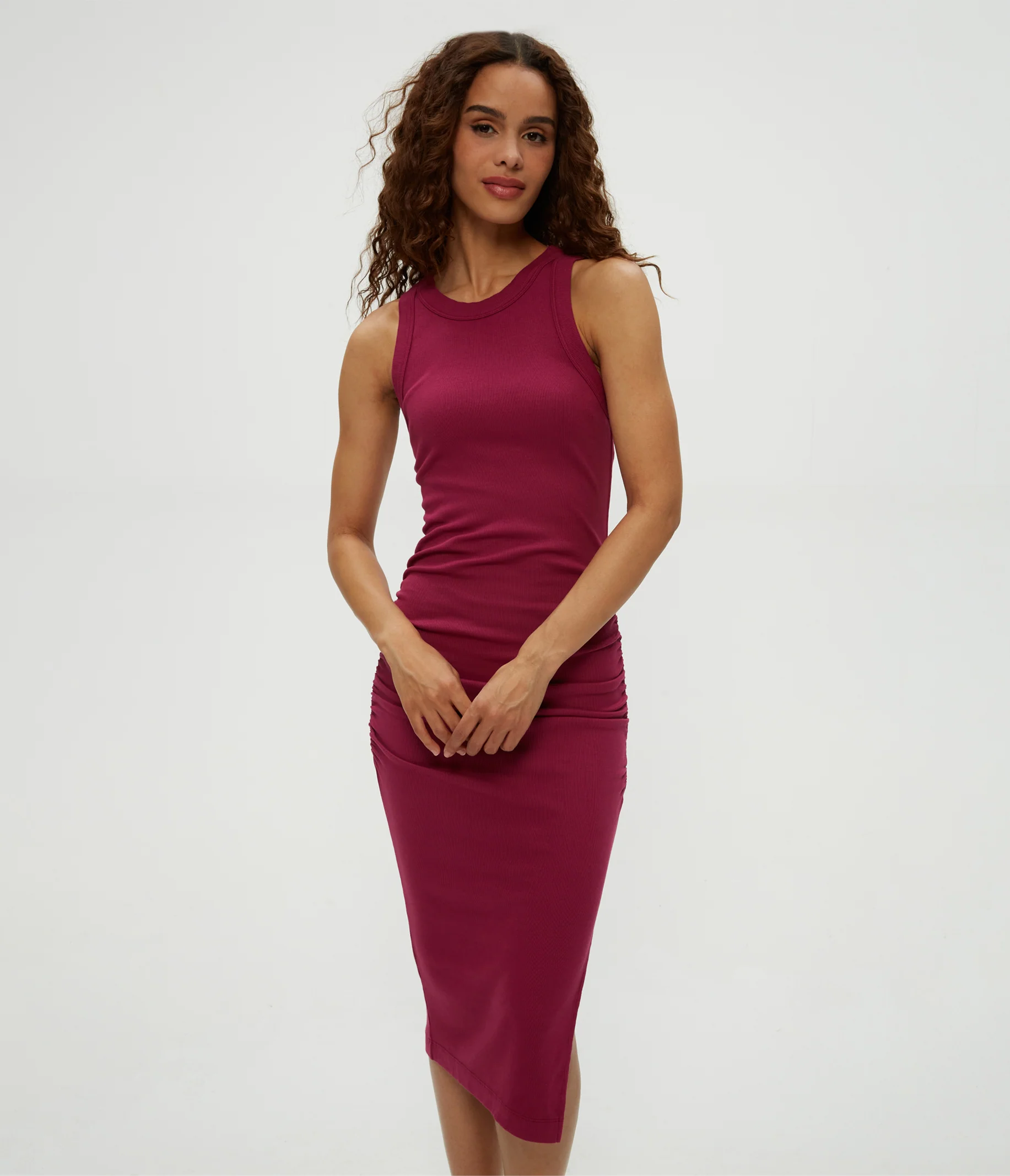 Wren Ribbed Midi Dress - Image 48