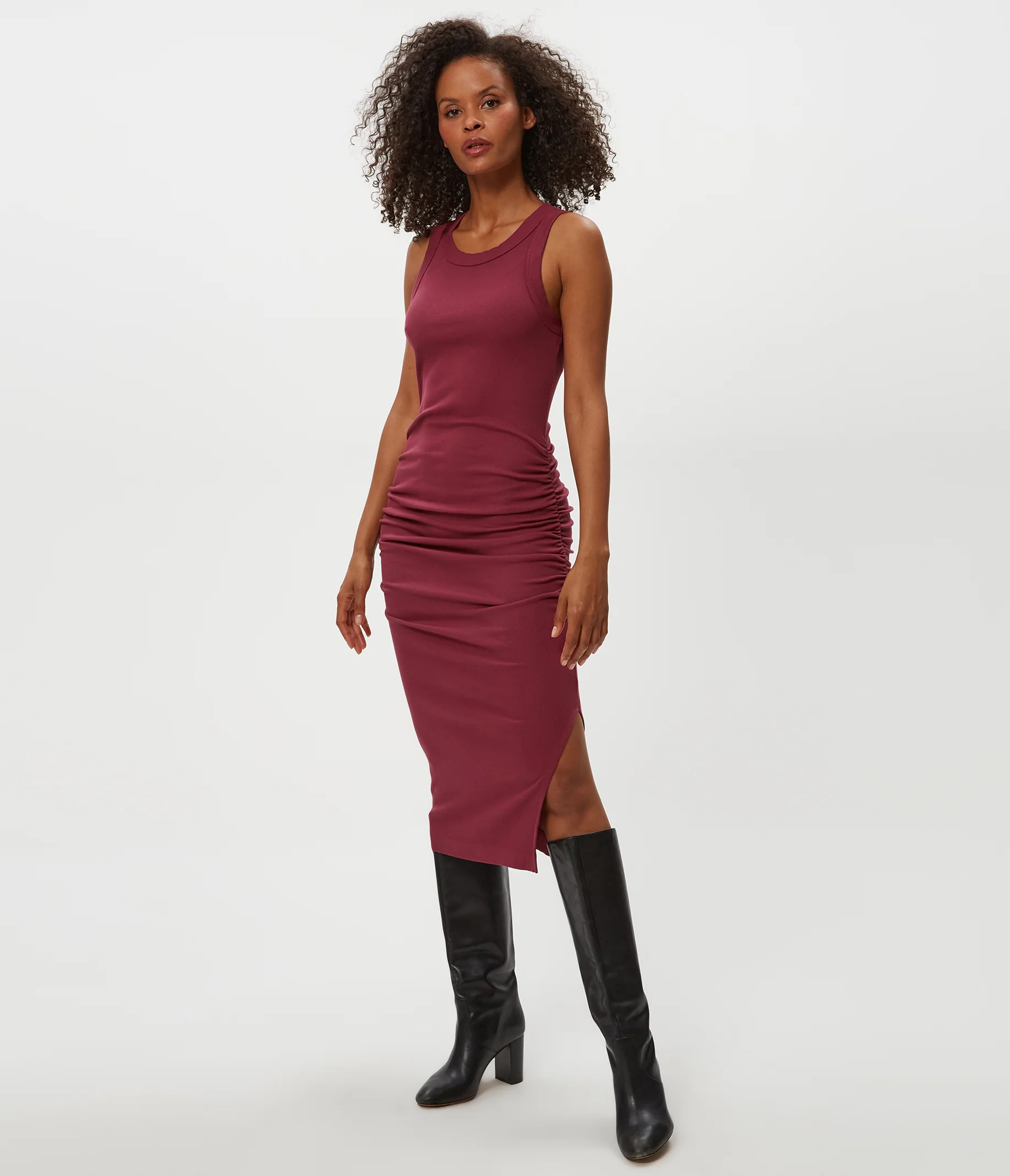 Wren Ribbed Midi Dress - Image 8