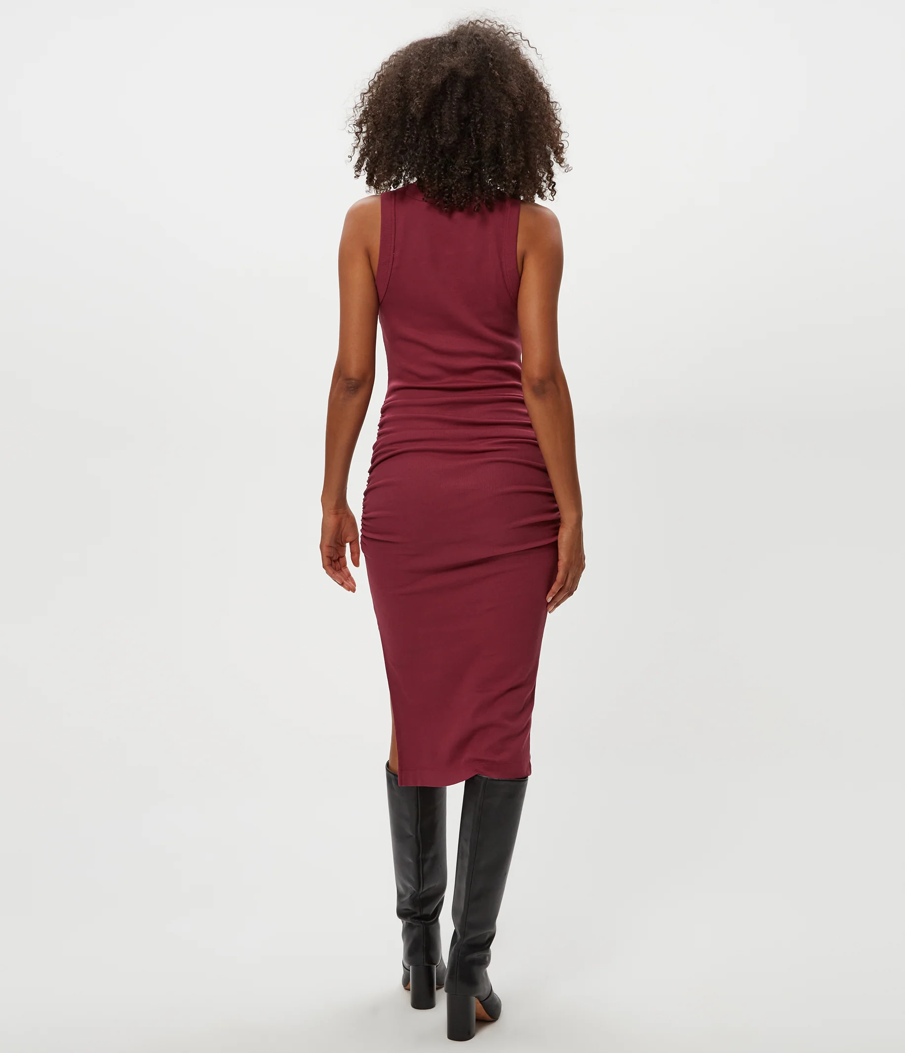 Wren Ribbed Midi Dress - Image 9