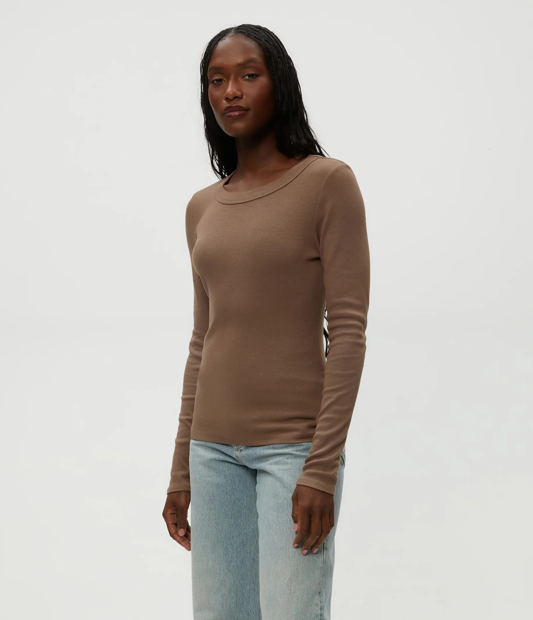 Zola Ribbed Tee - Image 11