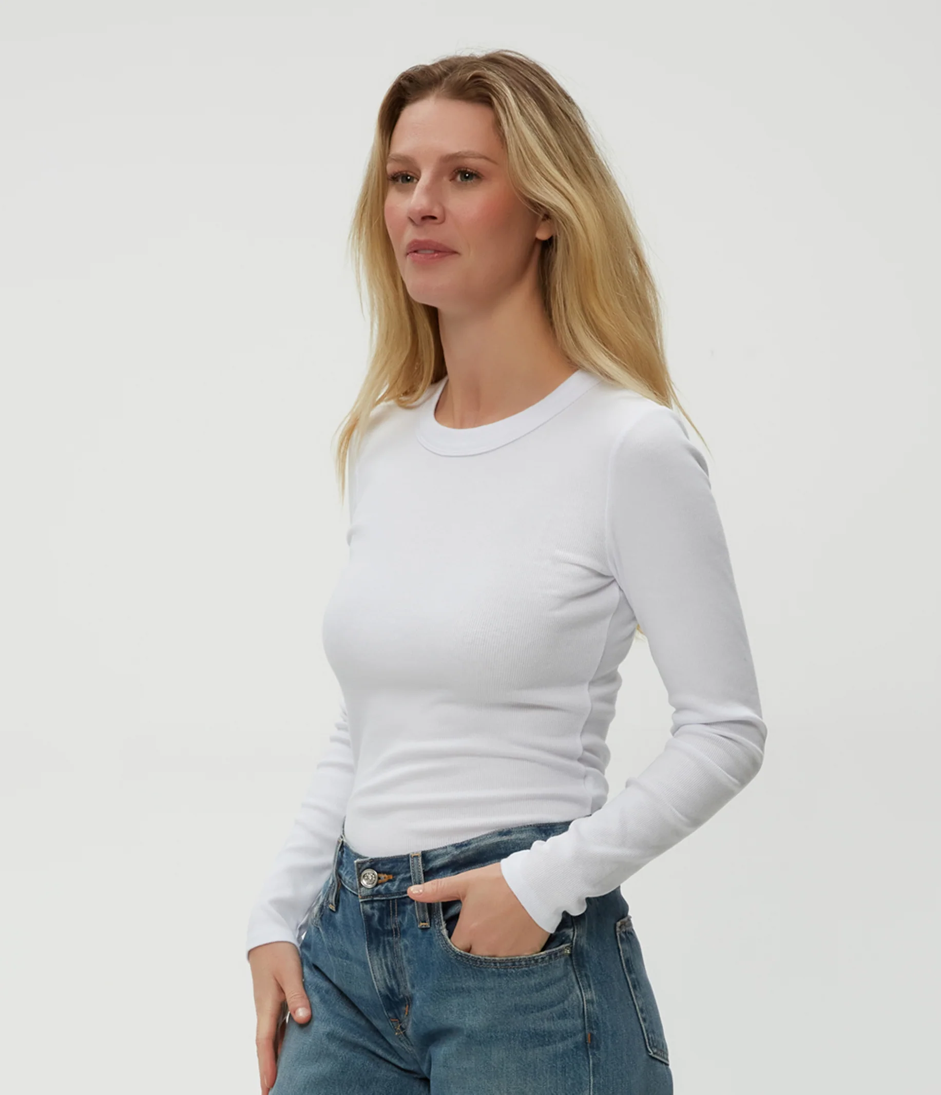 Zola Ribbed Tee - Image 19