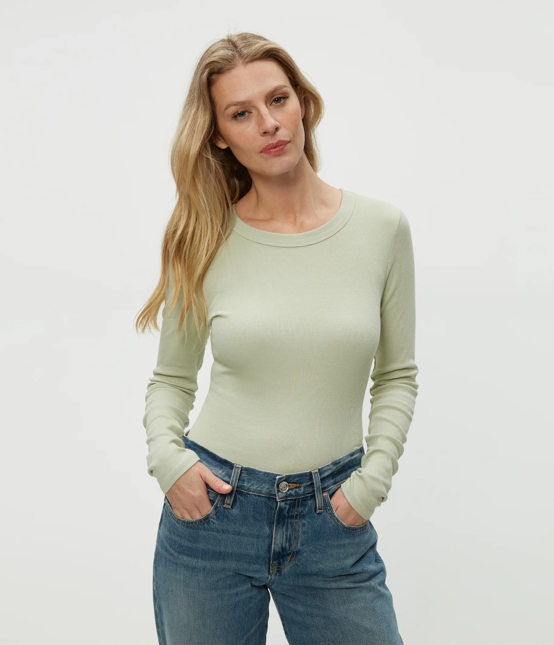 Zola Ribbed Tee - Image 21